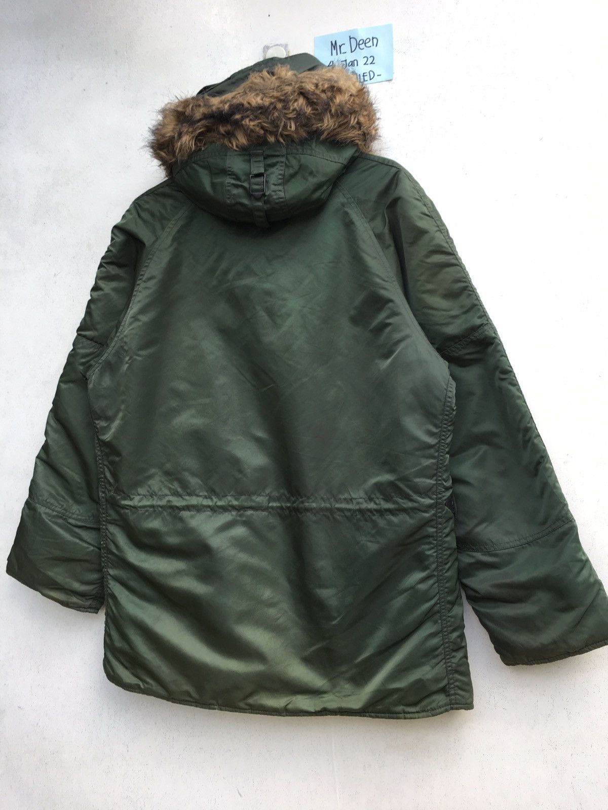 Alpha Industries Rare Alpha Industries Ins Snow Army Bomber B3 Winter Jacket Size US L / EU 52-54 / 3 - 17 Thumbnail