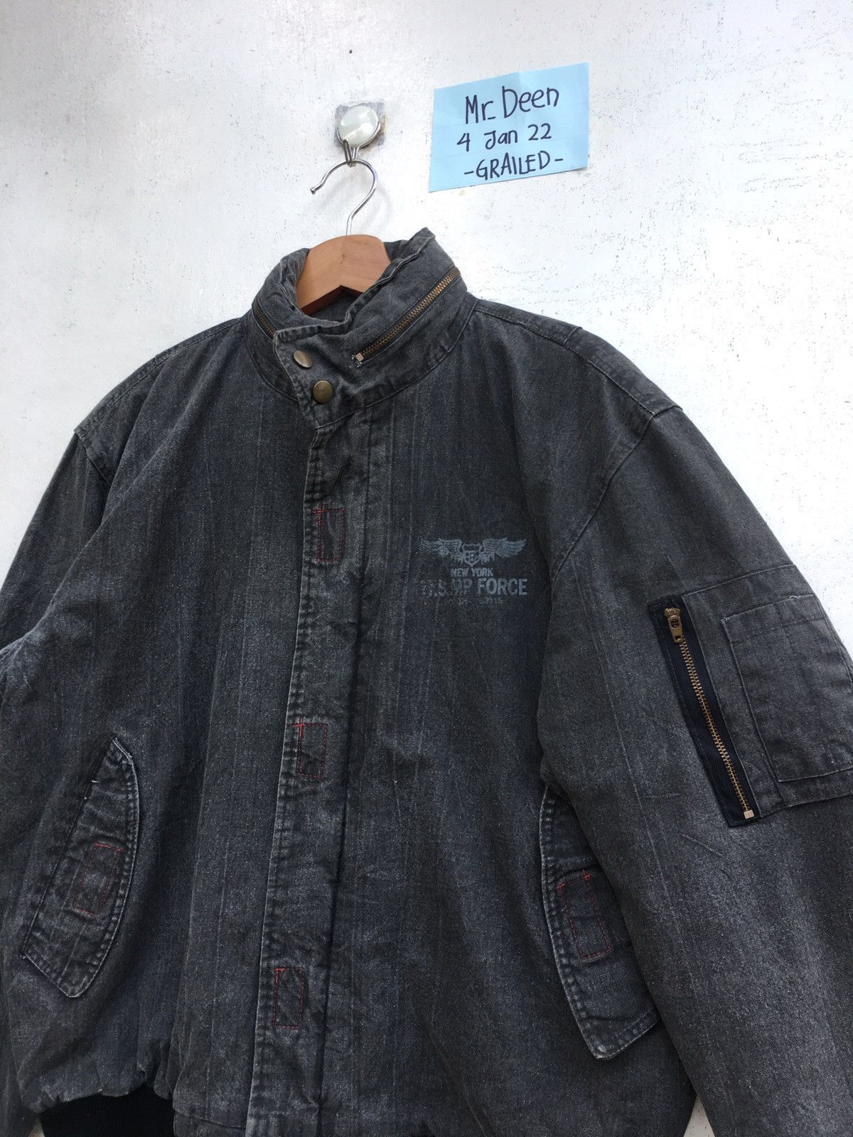 Rare Vintage New York US Air Force Jacket