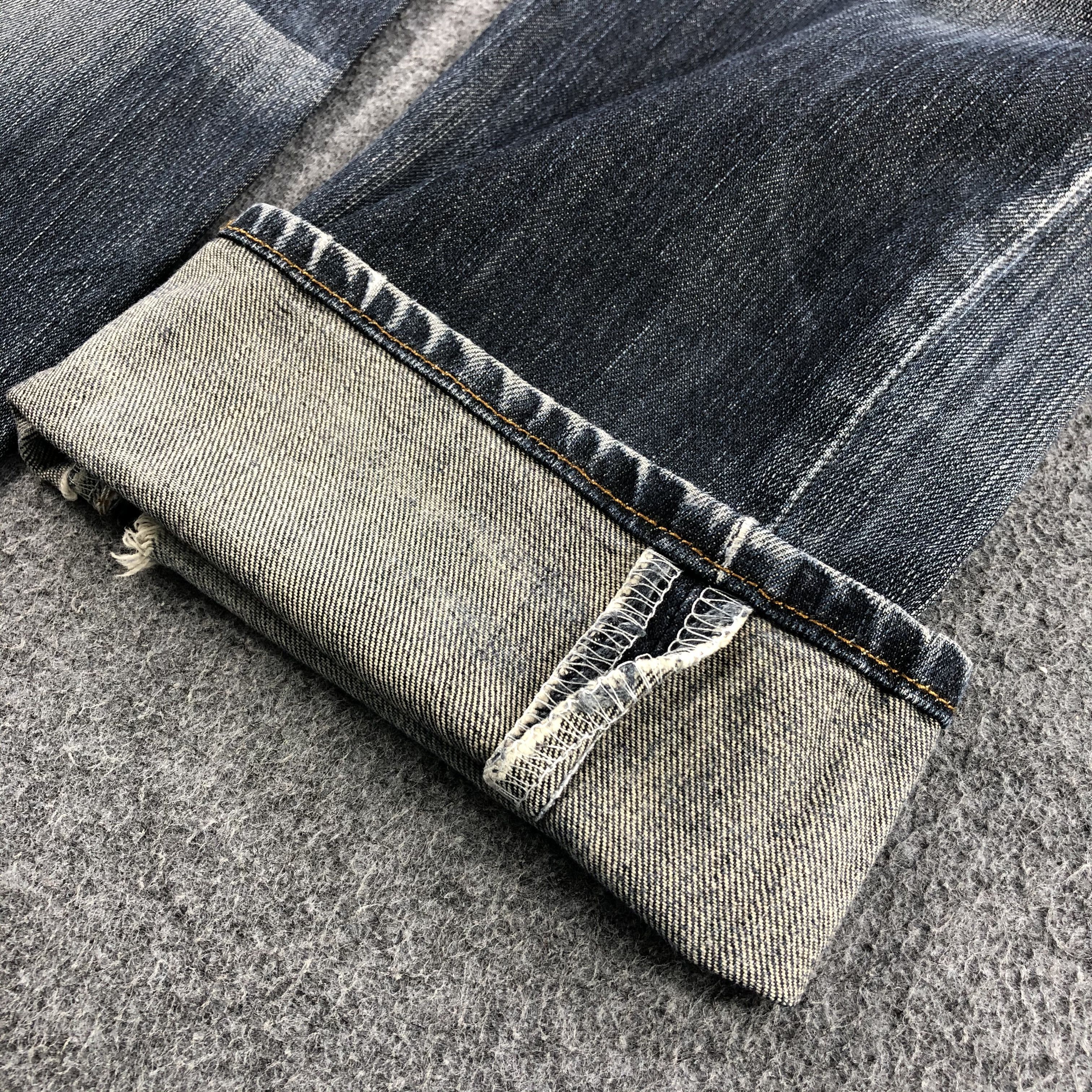 Vintage Whiskers Levis 501 Denim Jeans-JM959
