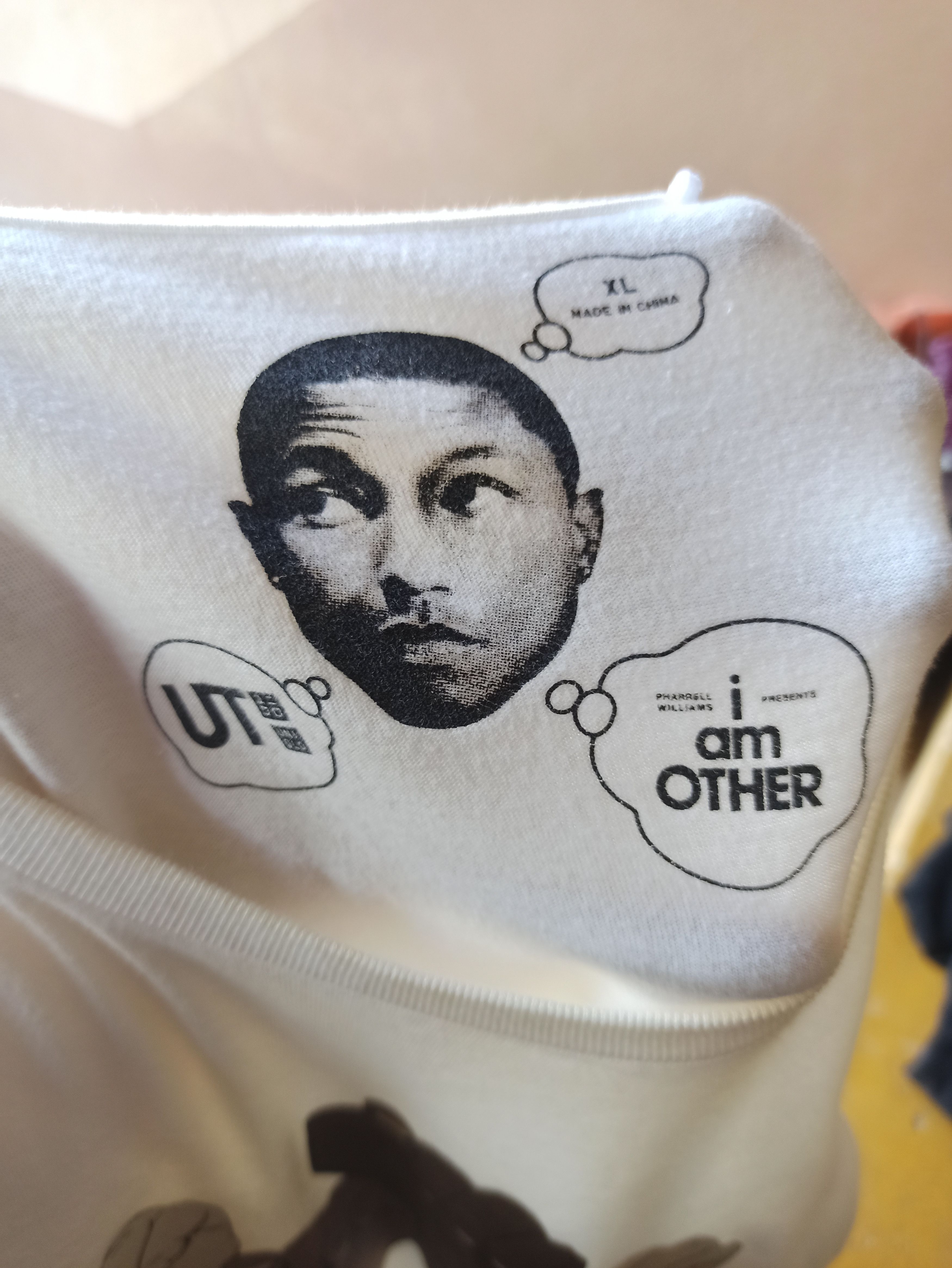 Pharrell × Uniqlo Pharrell Williams I Am Other Tee Size US XL / EU 56 / 4 - 6 Thumbnail