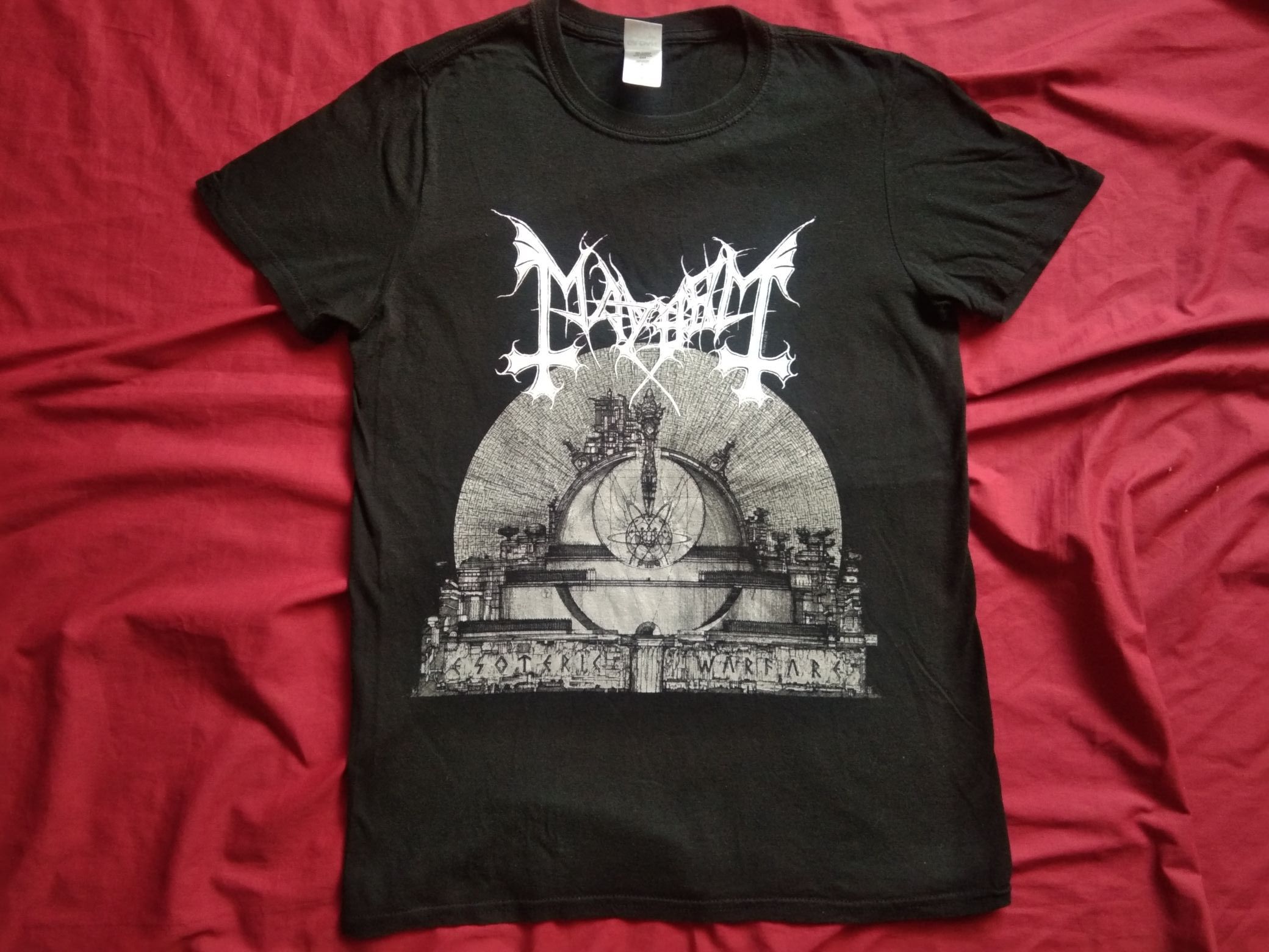 Band Tees Mayhem Esoteric Warfare tshirt Black Metal Band Size US S / EU 44-46 / 1 - 2 Thumbnail