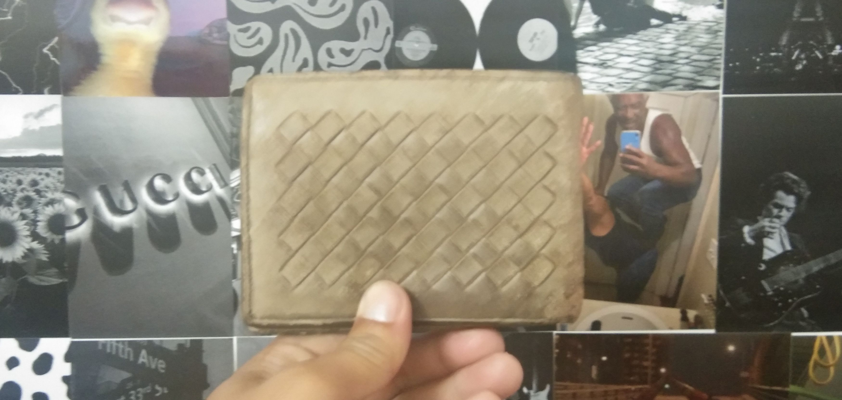 Bottega Veneta DISTRESSED BOTTEGA VENETA WALLET Size ONE SIZE - 1 Thumbnail