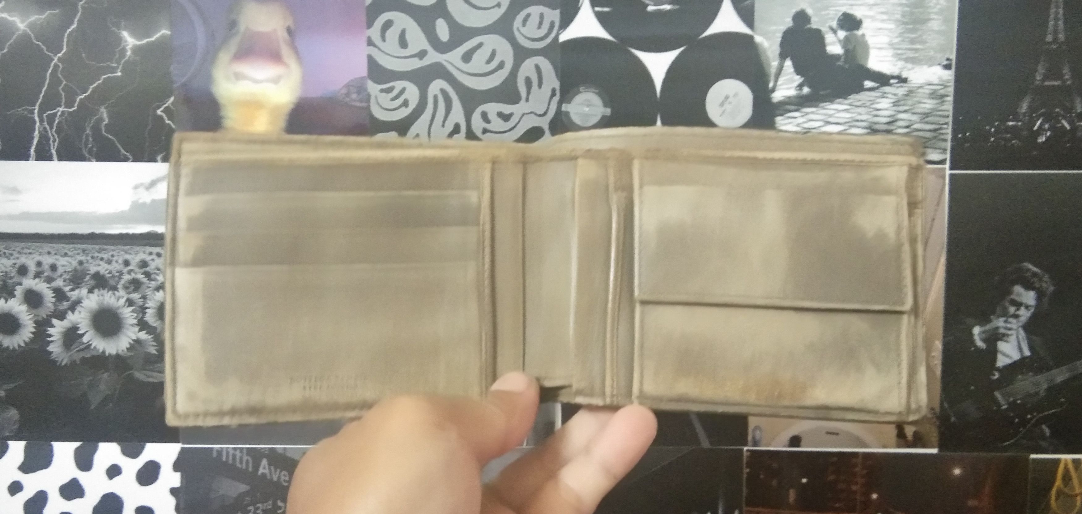 Bottega Veneta DISTRESSED BOTTEGA VENETA WALLET Size ONE SIZE - 3 Thumbnail