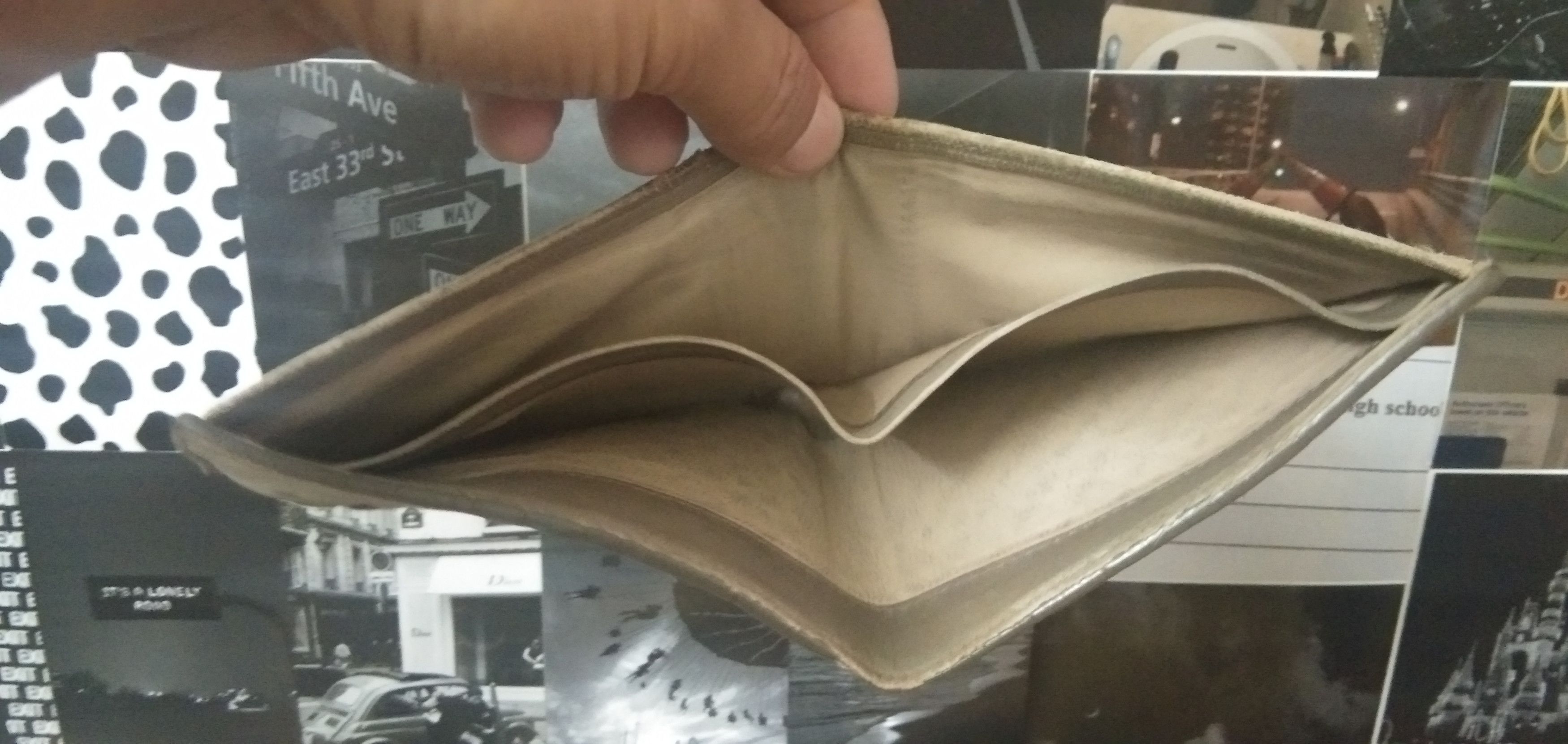 Bottega Veneta DISTRESSED BOTTEGA VENETA WALLET Size ONE SIZE - 7 Thumbnail