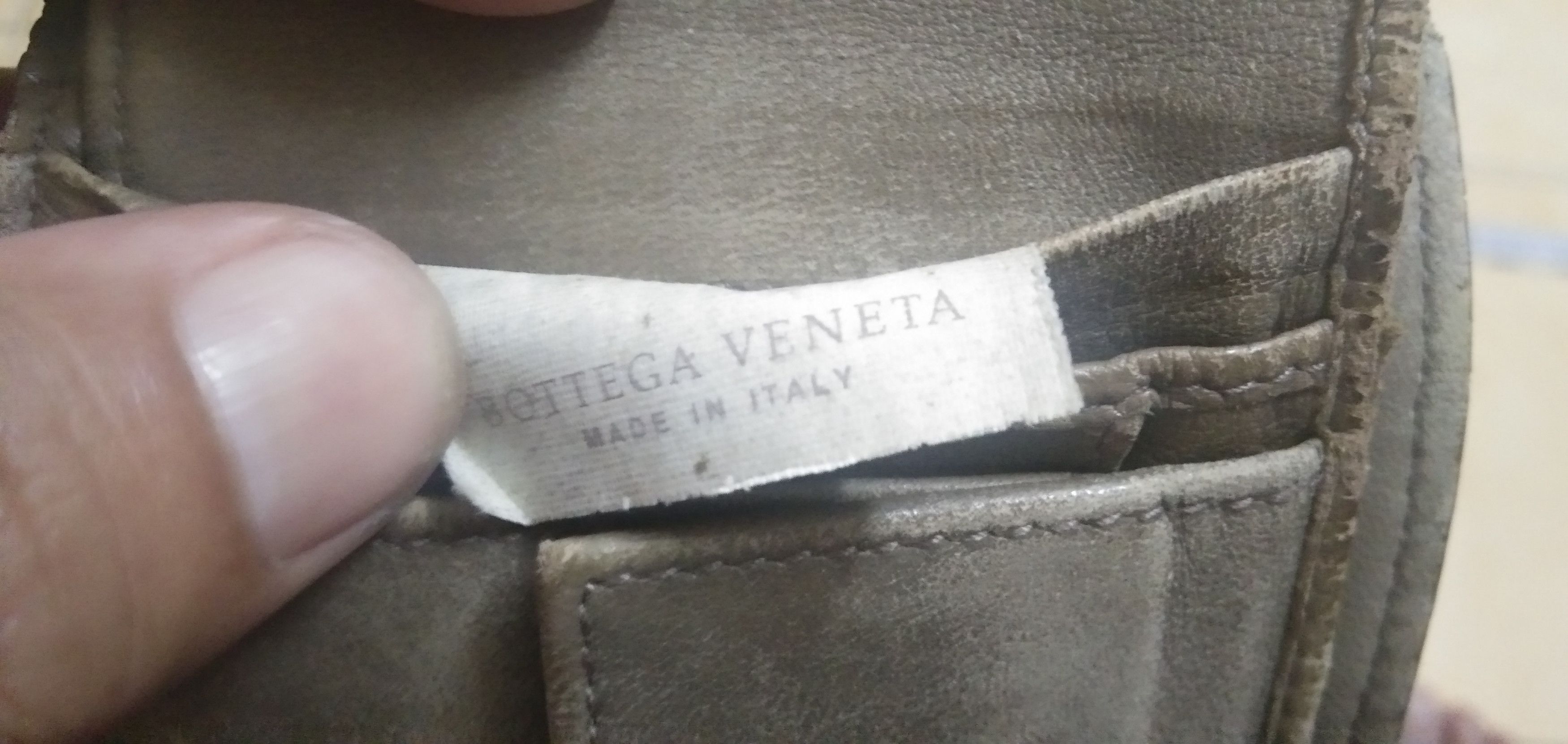 Bottega Veneta DISTRESSED BOTTEGA VENETA WALLET Size ONE SIZE - 4 Thumbnail