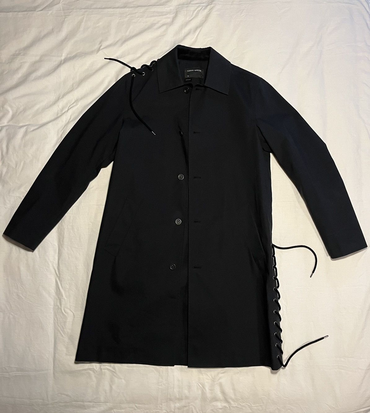 Craig Green Craig Green laced long coat Size US S / EU 44-46 / 1 - 2 Thumbnail