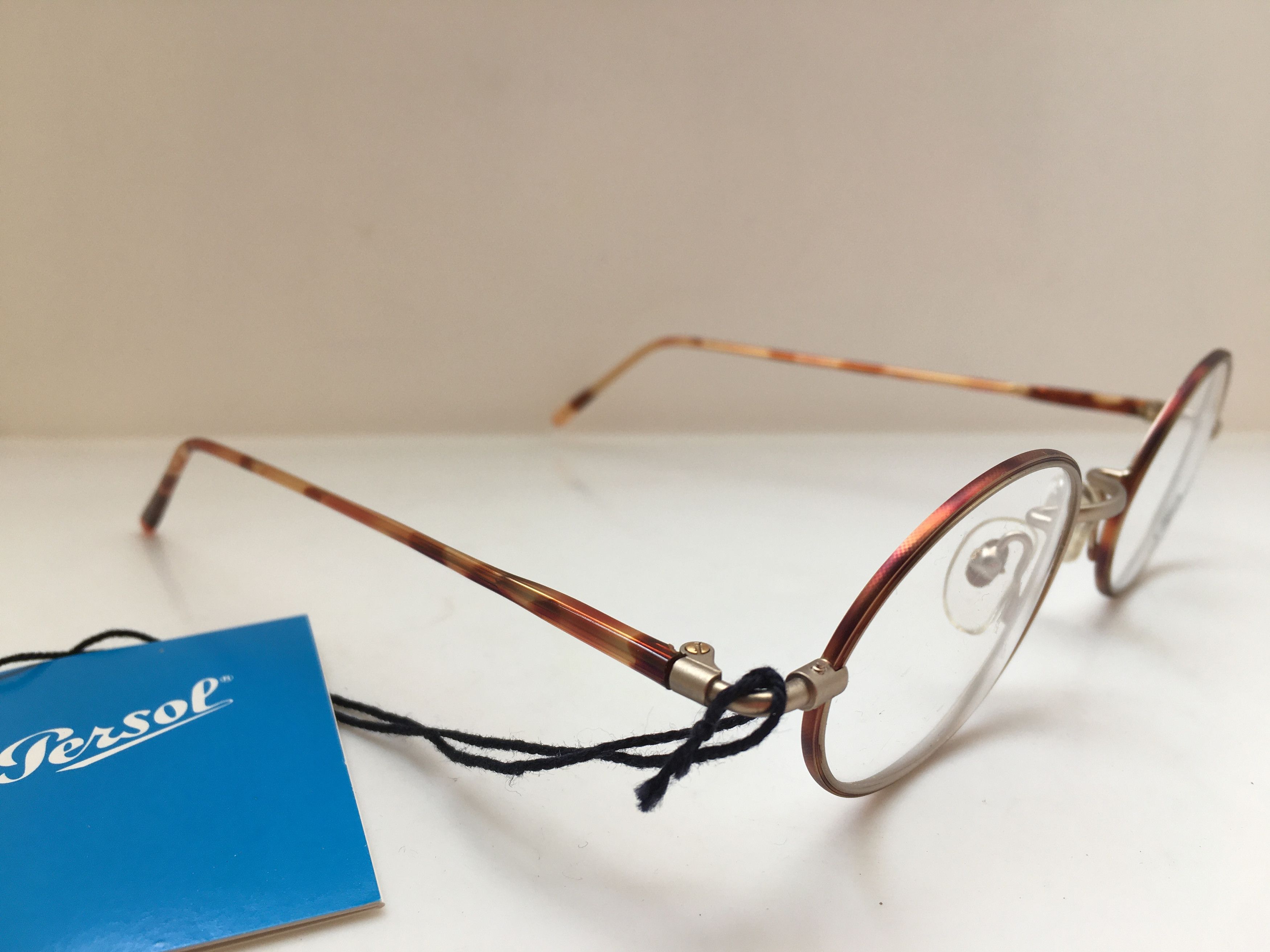 Persol Vintage Persol ILYA Oval Eyeglasses Frame New Italy Size ONE SIZE - 2 Thumbnail