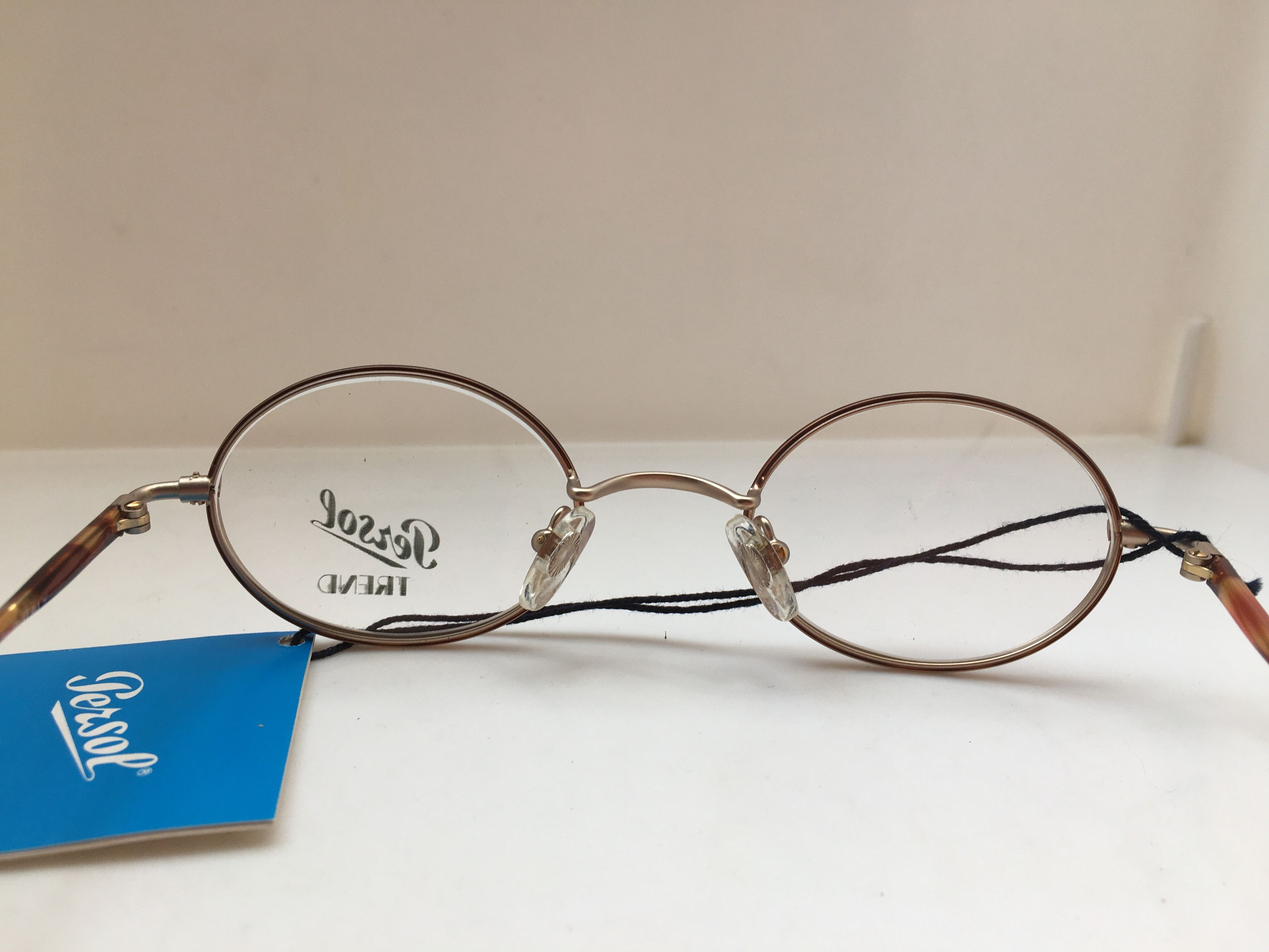 Persol Vintage Persol ILYA Oval Eyeglasses Frame New Italy Size ONE SIZE - 4 Thumbnail