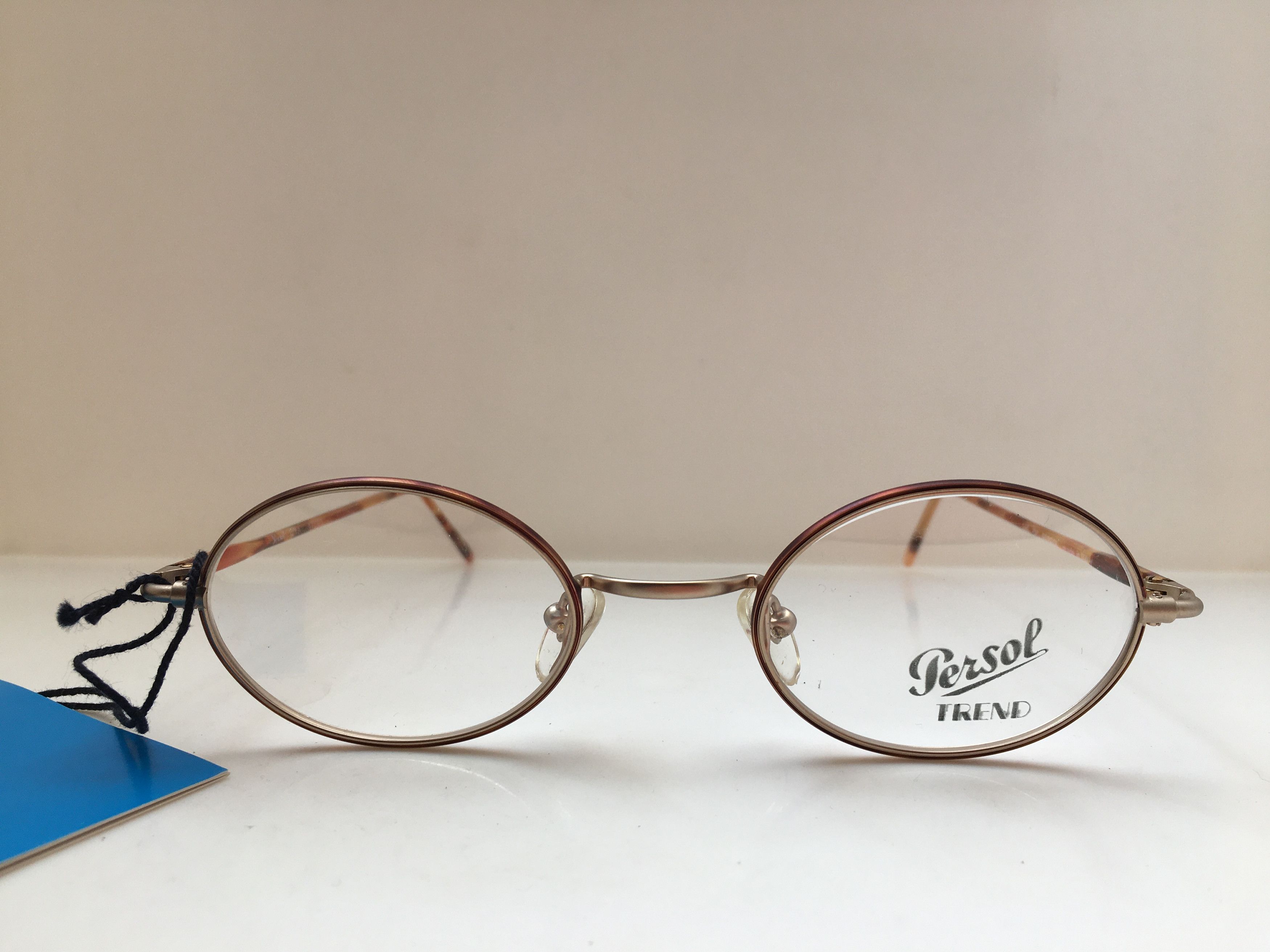 Persol Vintage Persol ILYA Oval Eyeglasses Frame New Italy Size ONE SIZE - 1 Thumbnail