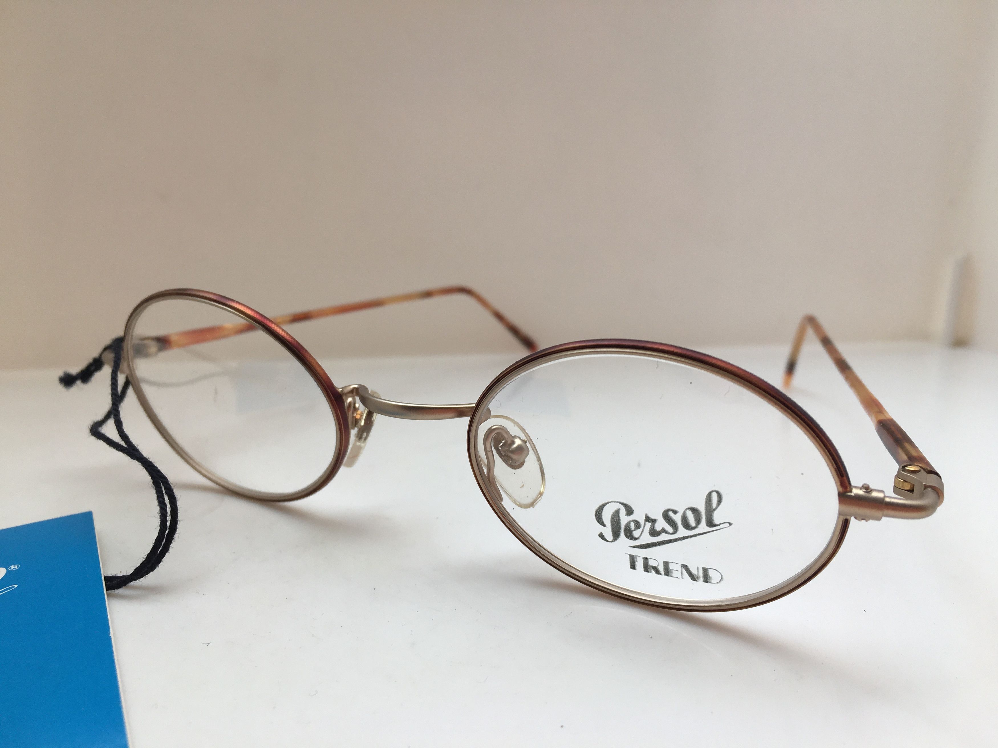 Persol Vintage Persol ILYA Oval Eyeglasses Frame New Italy Size ONE SIZE - 3 Thumbnail