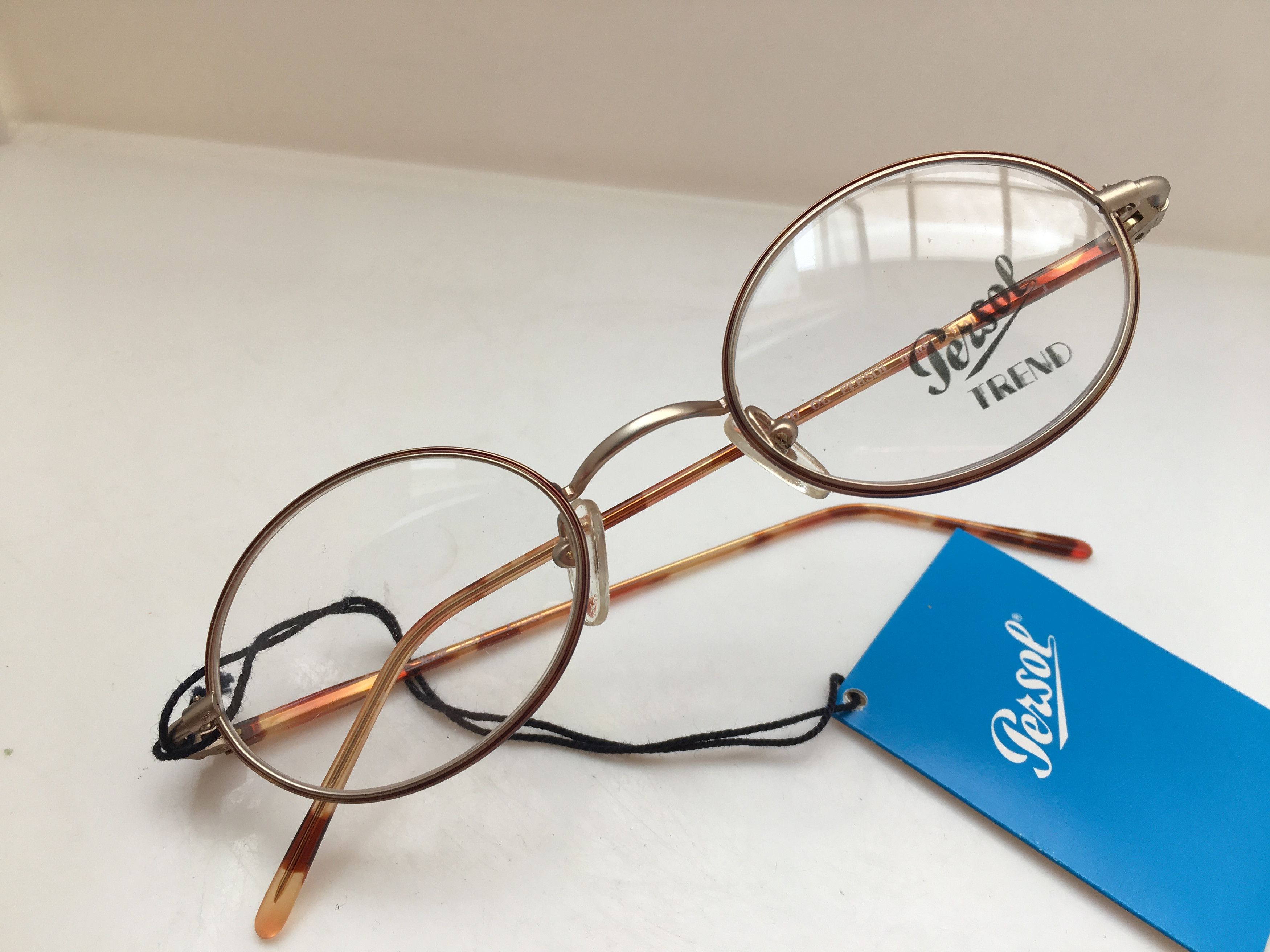 Persol Vintage Persol ILYA Oval Eyeglasses Frame New Italy Size ONE SIZE - 5 Thumbnail