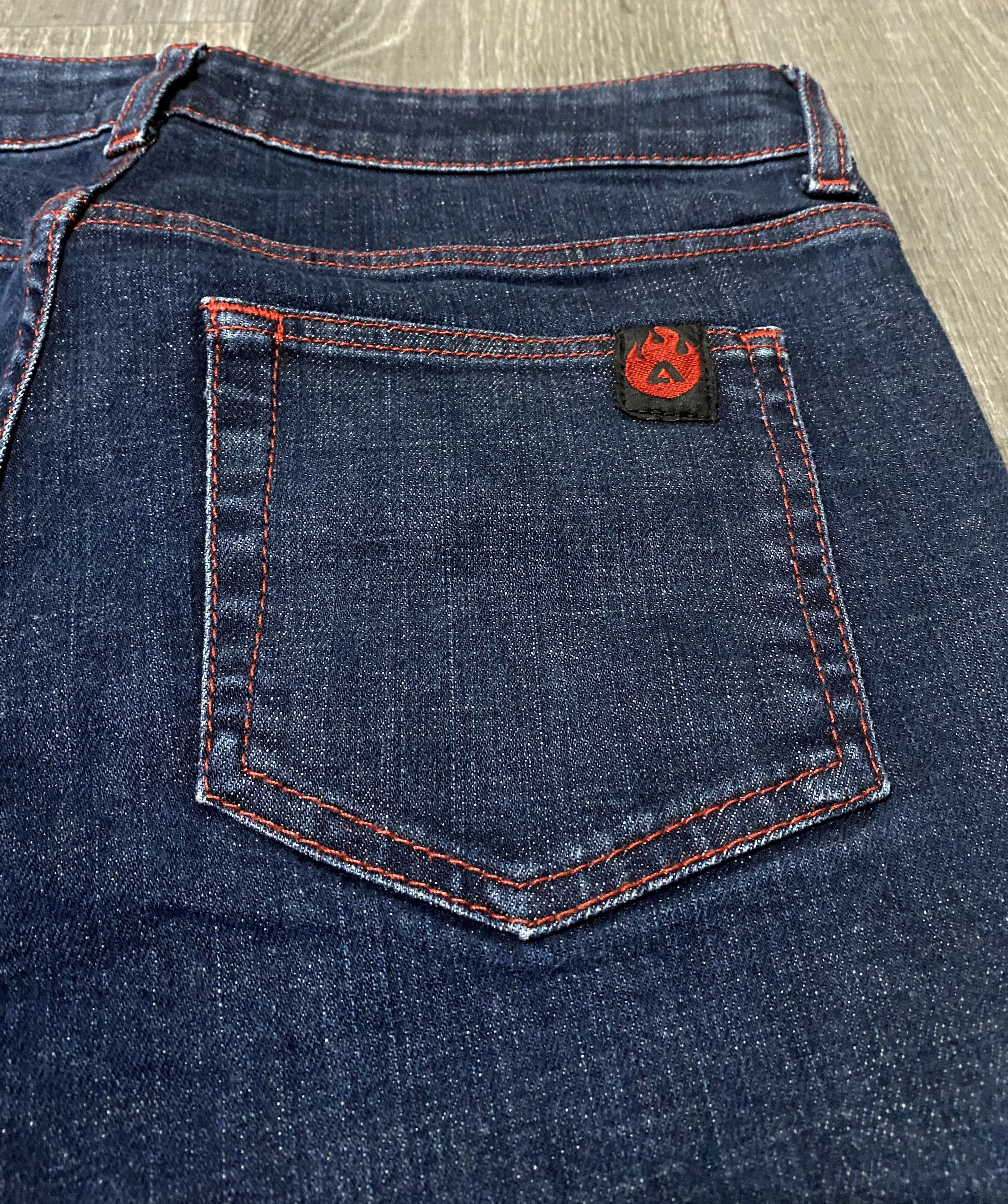 Acne Studios Rare Vintage Acne Studios Vintage Hex Red Stitch Jeans Denim Size US 31 - 5 Thumbnail