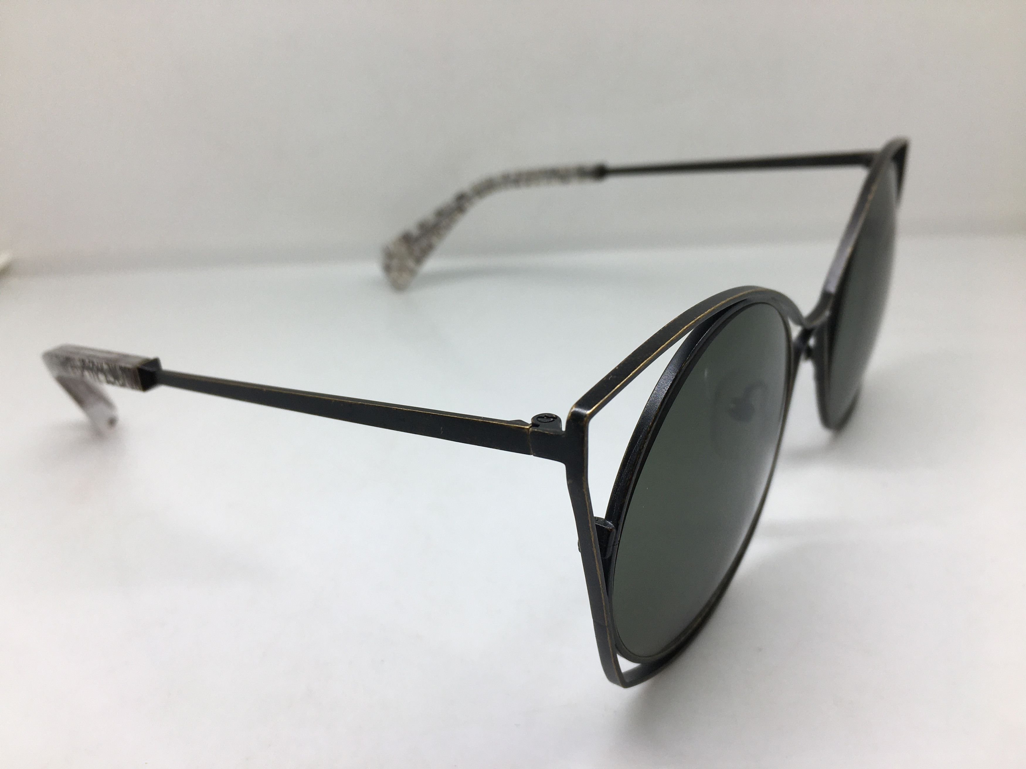 Yohji Yamamoto Yohji Yamamoto YY7007 004 Cateye Round Sunglasses France Size ONE SIZE - 3 Thumbnail