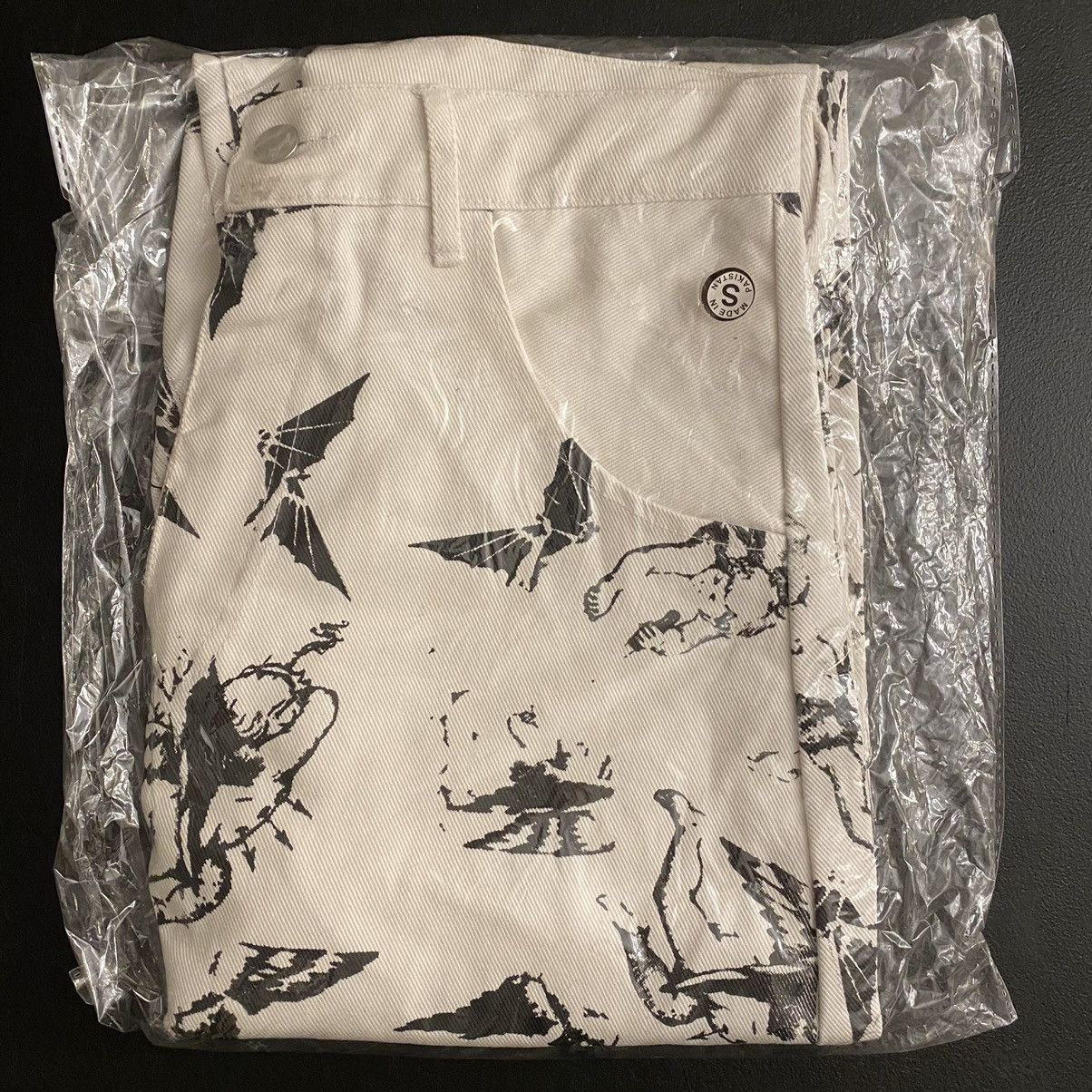 Other Superficial Fallen Angel Pants - White SM Size US 30 / EU 46 - 2 Thumbnail
