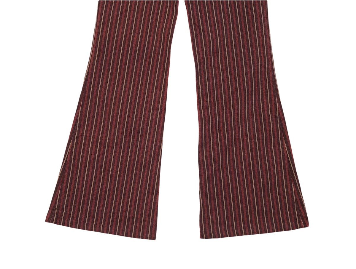 If Six Was Nine × Tornado Mart 🔥Megawatts 🔥Tornado Mart Stripes Flare Jeans Size US 29 - 6 Thumbnail