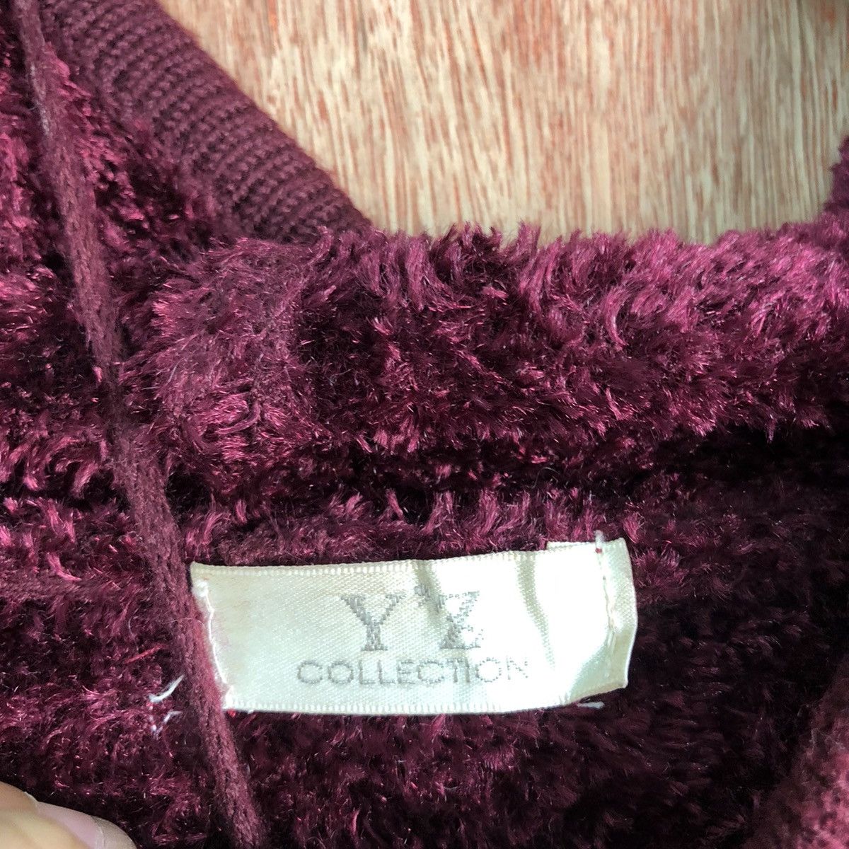Aran Isles Knitwear × Cloak × Homespun Knitwear YZ Collection Maroon Mohair Knit Sweater Size US L / EU 52-54 / 3 - 9 Thumbnail