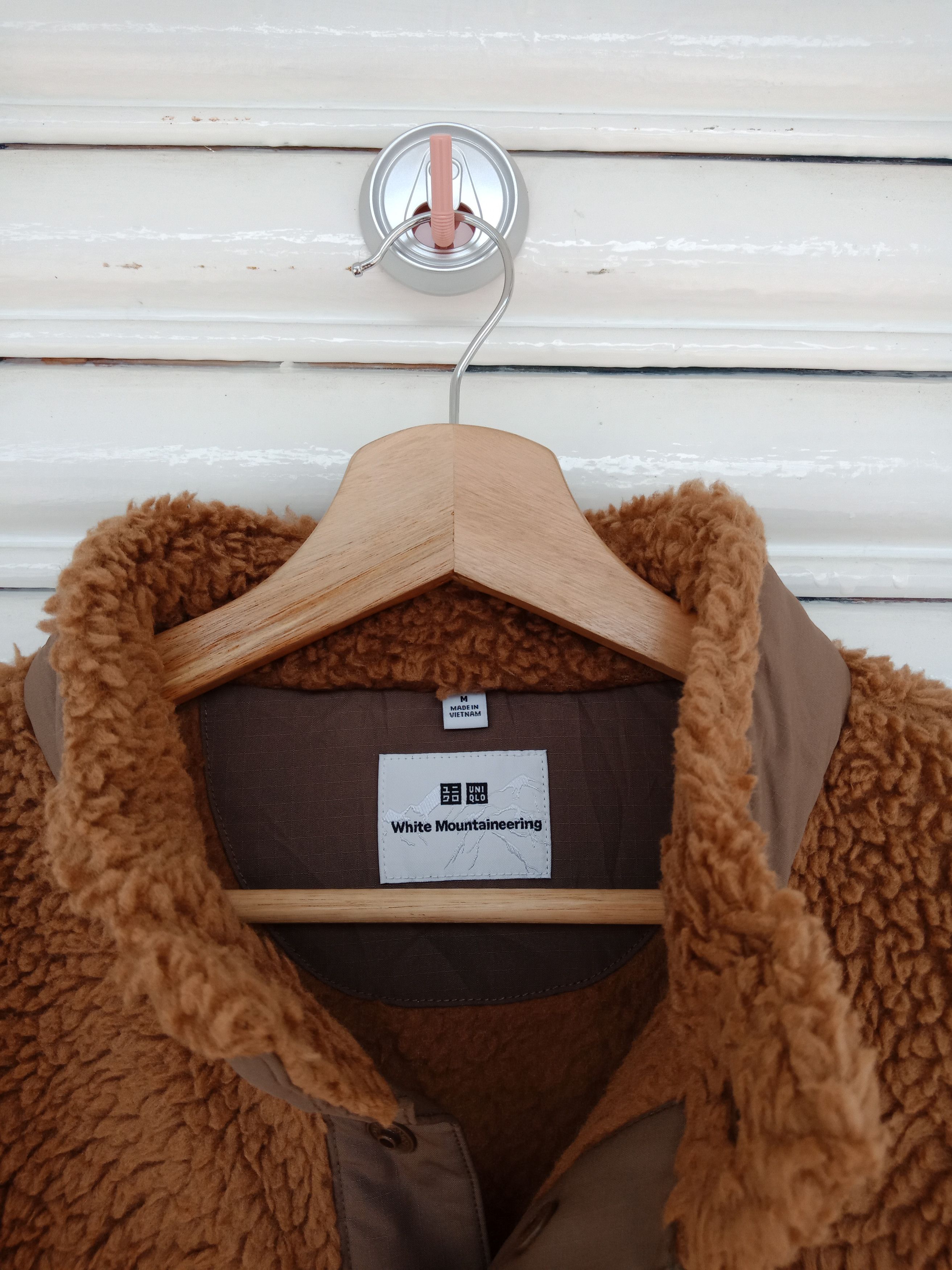 Uniqlo × White Mountaineering White Mountaineering Uniqlo Sherpa Brown Size US L / EU 52-54 / 3 - 8 Thumbnail