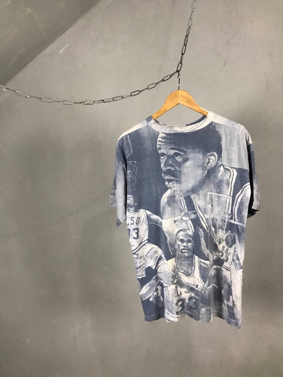 Other × Vintage Shaquille O’Neal vintage streetwear overprinted tee Size US M / EU 48-50 / 2 - 7 Thumbnail