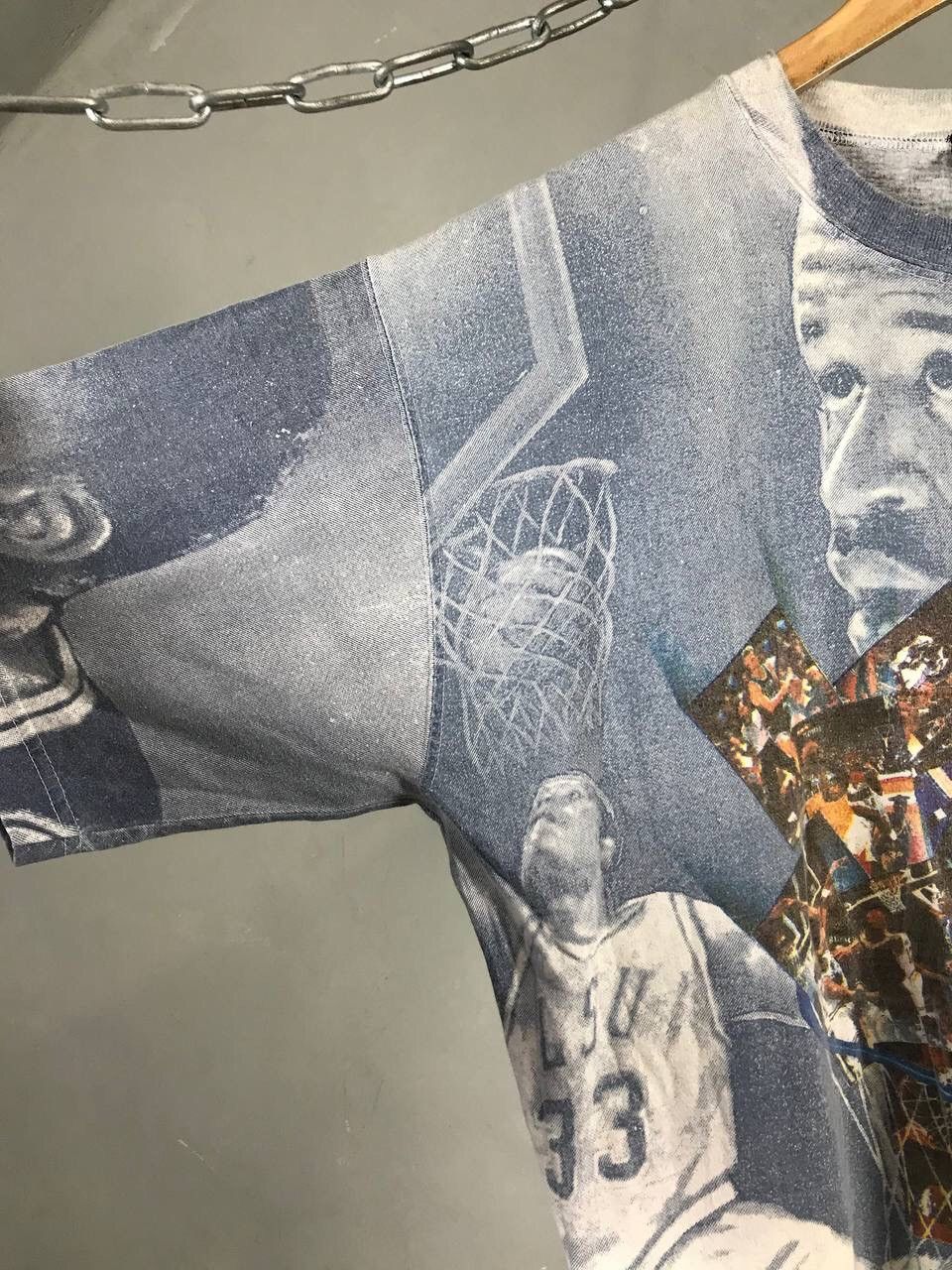 Other × Vintage Shaquille O’Neal vintage streetwear overprinted tee Size US M / EU 48-50 / 2 - 4 Thumbnail