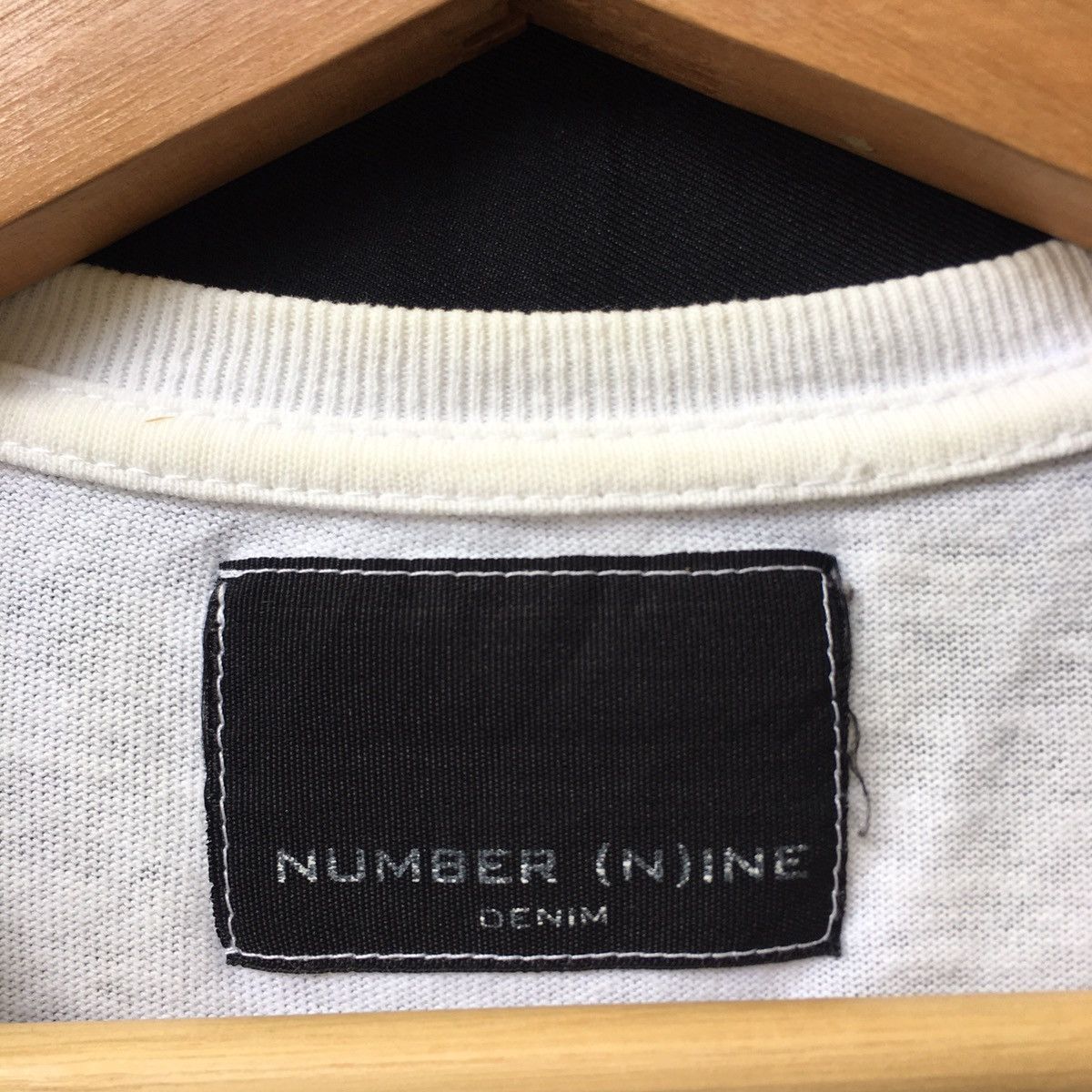 Number (N)ine Rare Vintage Number Nine Spellout Tshirt Size US S / EU 44-46 / 1 - 9 Thumbnail