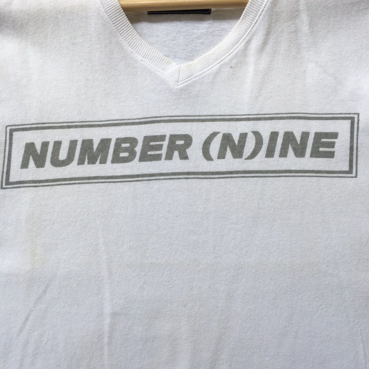 Number (N)ine Rare Vintage Number Nine Spellout Tshirt Size US S / EU 44-46 / 1 - 6 Thumbnail