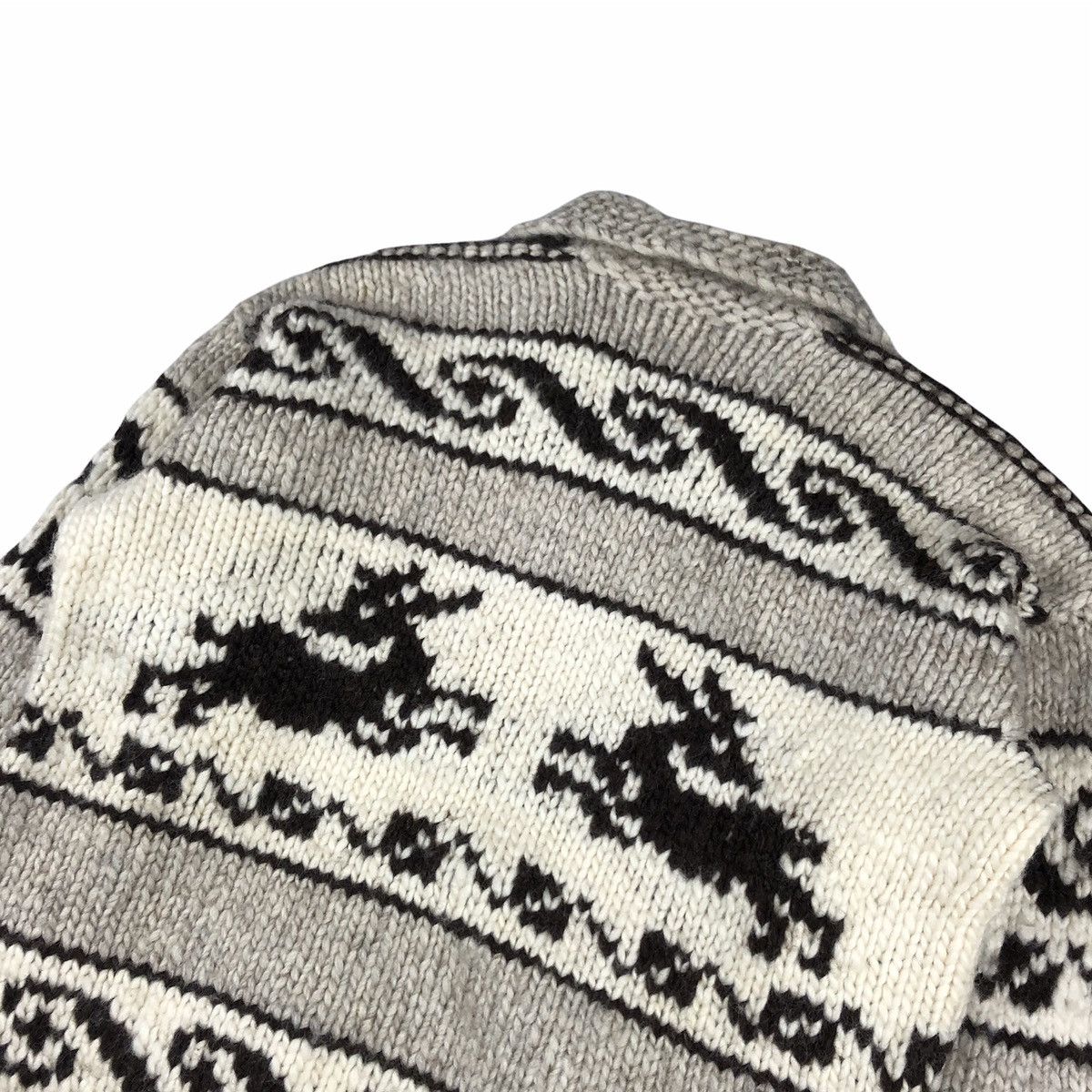 Native Vintage Cowichan Indian ‘Moose” Knit Sweater Kapital Size US M / EU 48-50 / 2 - 8 Thumbnail