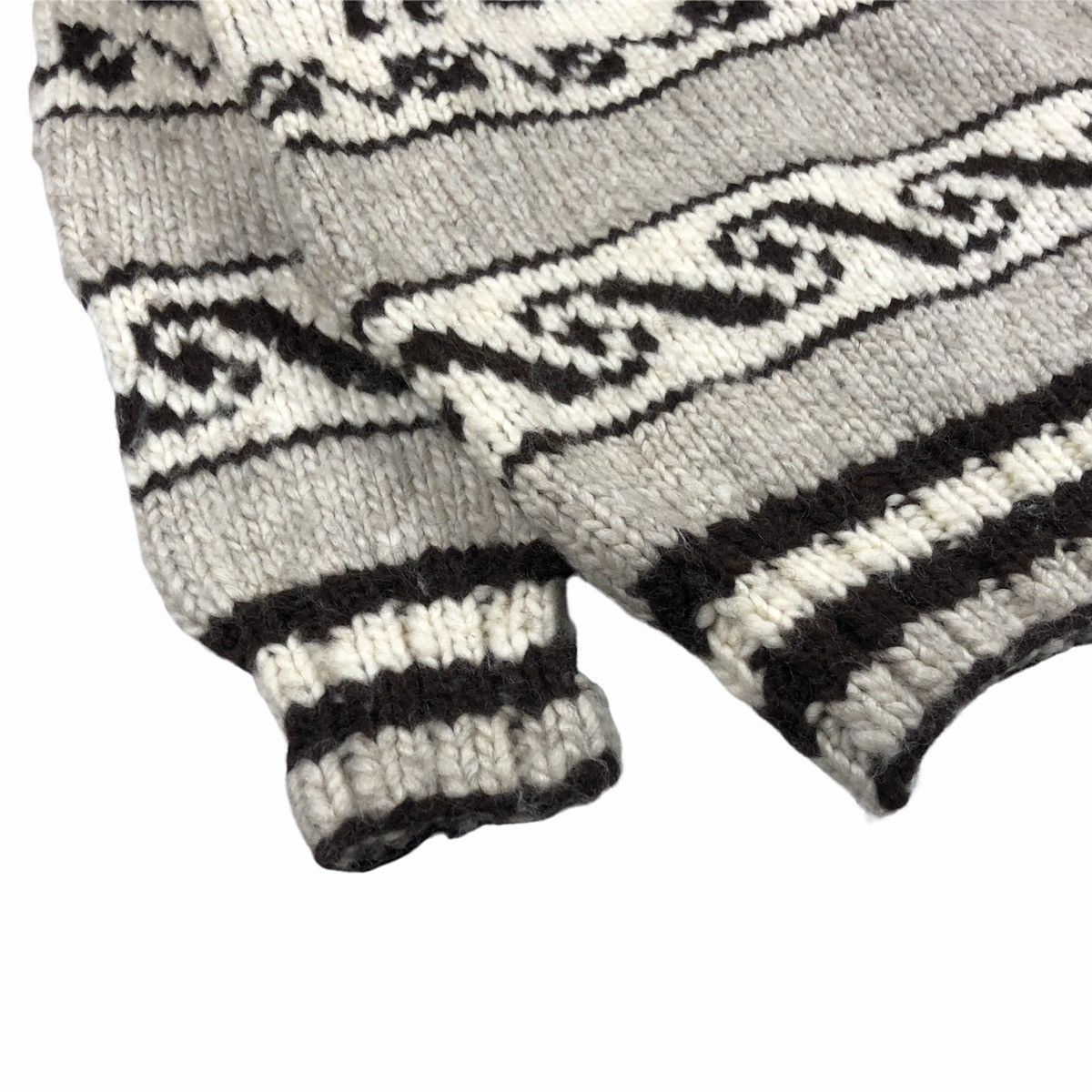 Native Vintage Cowichan Indian ‘Moose” Knit Sweater Kapital Size US M / EU 48-50 / 2 - 9 Thumbnail