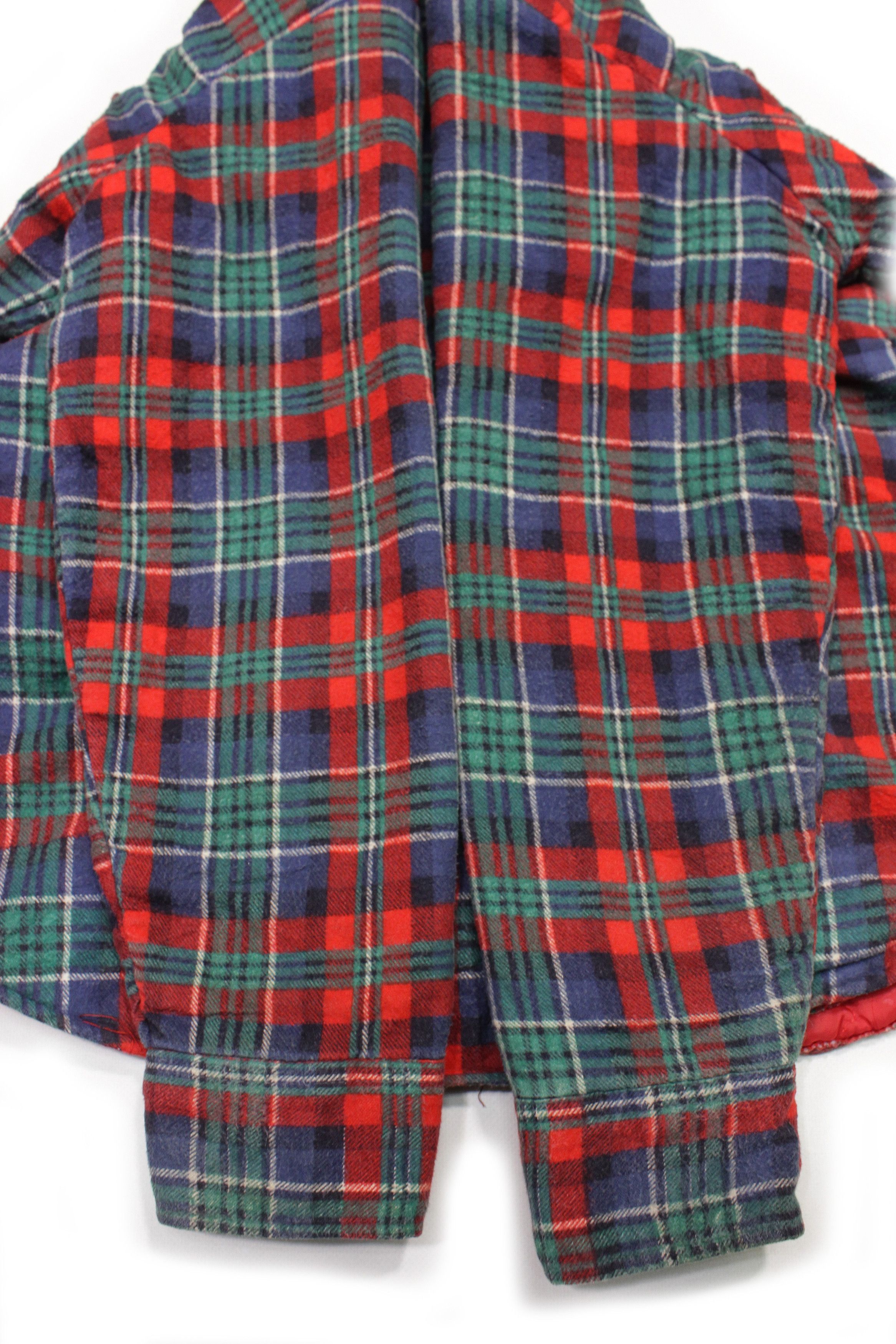 Champion Plaid Flannel Insulated Shirt Vintage Size US L / EU 52-54 / 3 - 6 Thumbnail