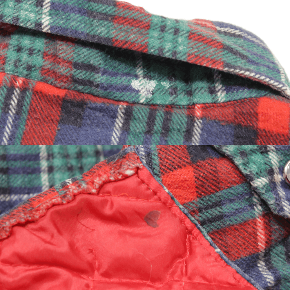 Champion Plaid Flannel Insulated Shirt Vintage Size US L / EU 52-54 / 3 - 8 Thumbnail