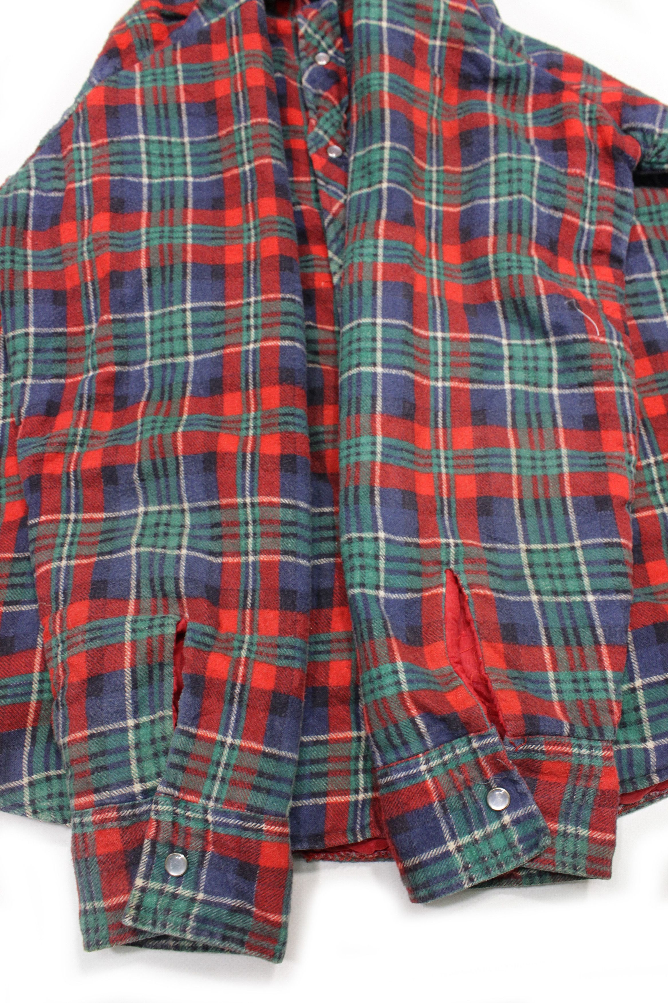 Champion Plaid Flannel Insulated Shirt Vintage Size US L / EU 52-54 / 3 - 5 Thumbnail