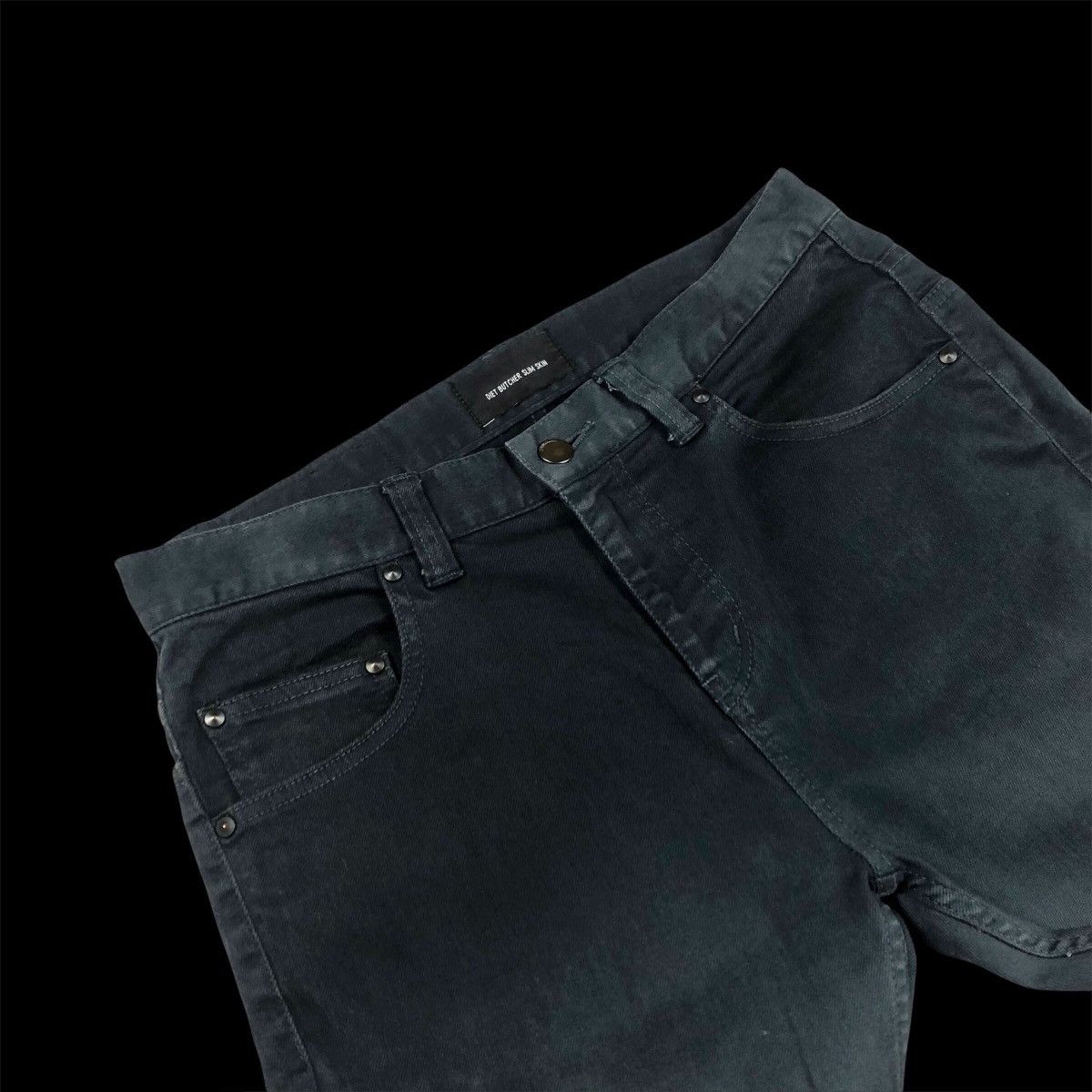 Diet Butcher Slim Skin DBSS 🇯🇵 FW13 ‘Acid Dip” Slim Denim Size US 32 / EU 48 - 7 Thumbnail