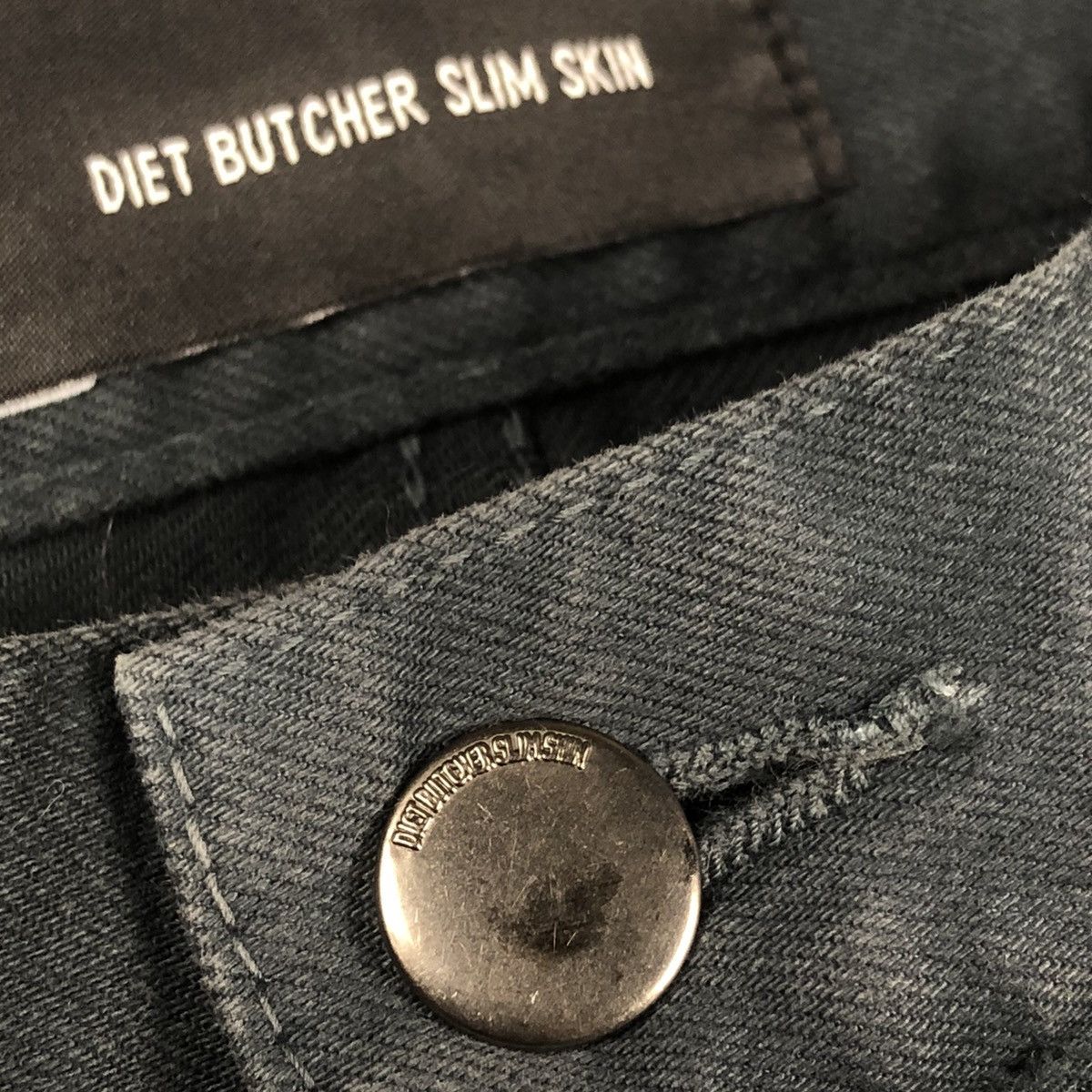 Diet Butcher Slim Skin DBSS 🇯🇵 FW13 ‘Acid Dip” Slim Denim Size US 32 / EU 48 - 18 Thumbnail