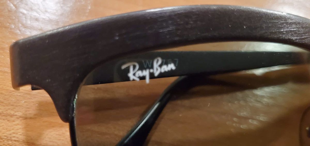 Ray-Ban Clubmaster RB3016 W0365 Sunglasses With Box & Case