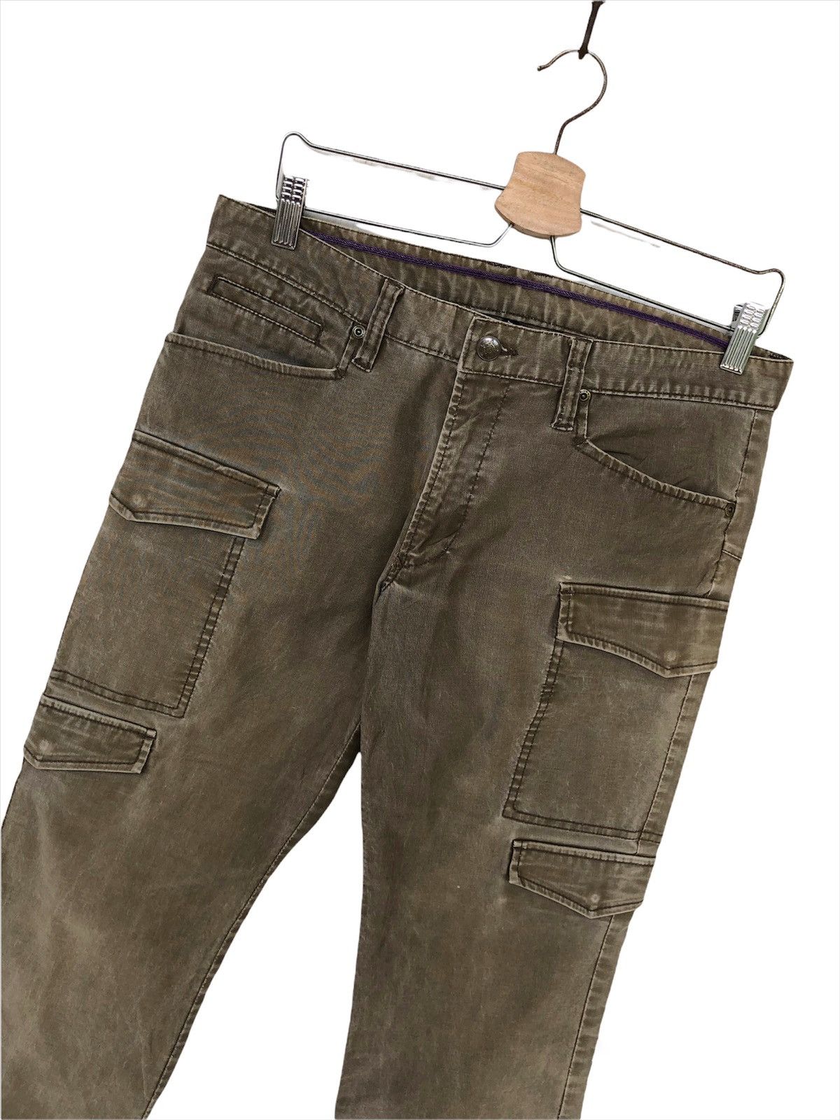 Obelisk RARE🔥90s Monsieur Nicole 🇯🇵 Multi Pockets Tech Wear Pants Size US 32 / EU 48 - 4 Thumbnail
