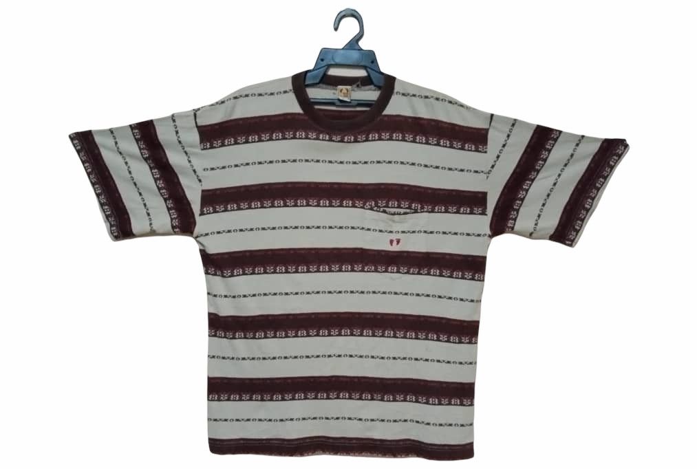 Vintage hang ten stripe t shirt