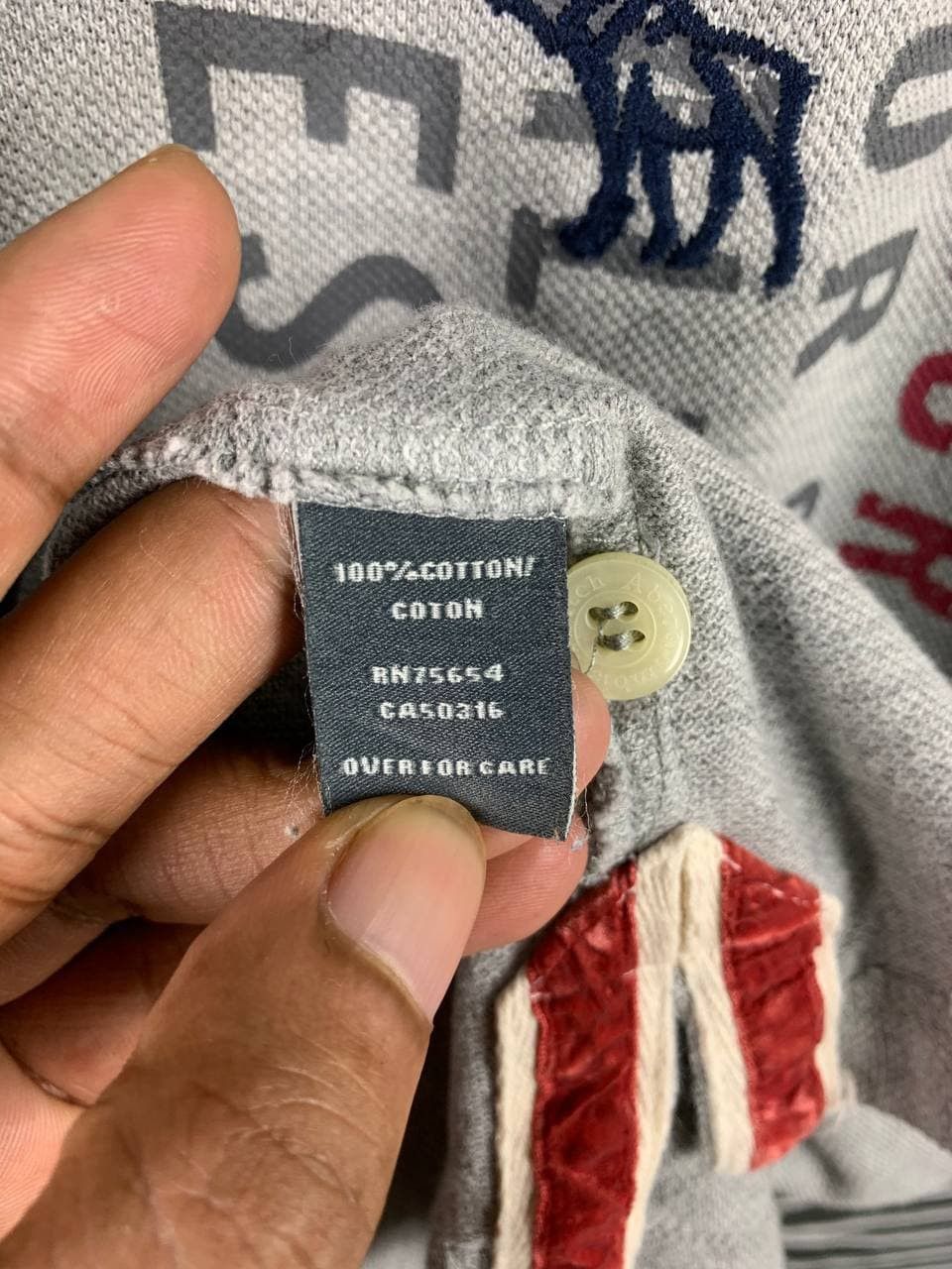 Abercrombie & Fitch Vtg Abercrombie & Fitch Polo Tee Size US M / EU 48-50 / 2 - 6 Thumbnail