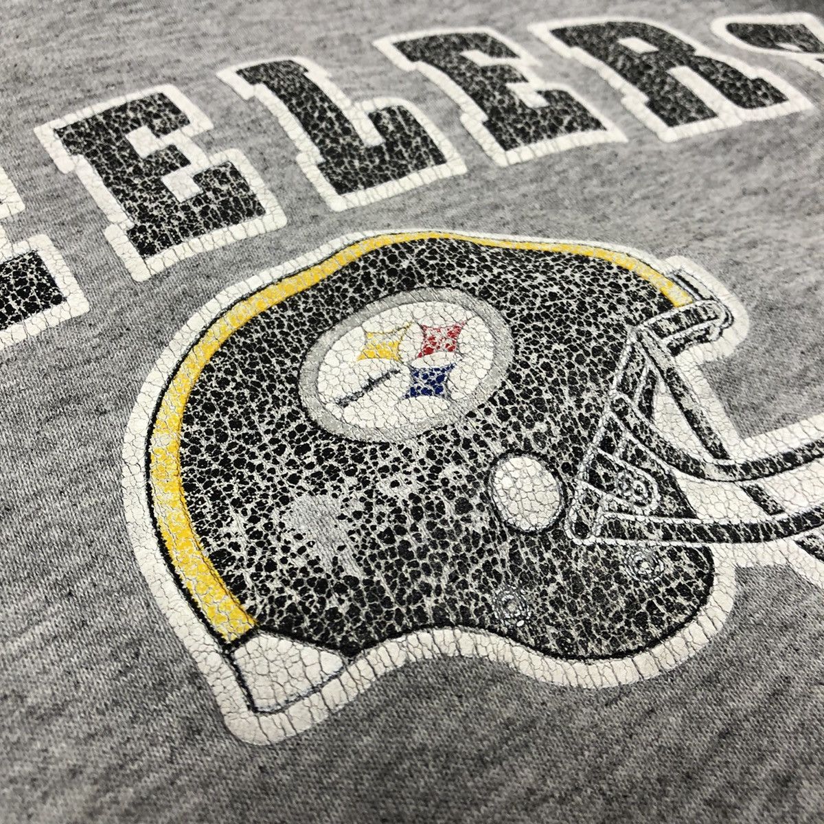 NFL Vintage Steelers Big Logo Sweatshirt Size L Made in Mexico Size US L / EU 52-54 / 3 - 11 Thumbnail