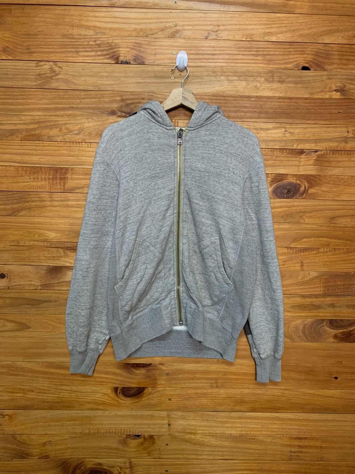 Nigel Cabourn Vintage Nigel Cabourn Zipper Hoodie Made In Japan Size US M / EU 48-50 / 2 - 1 Thumbnail