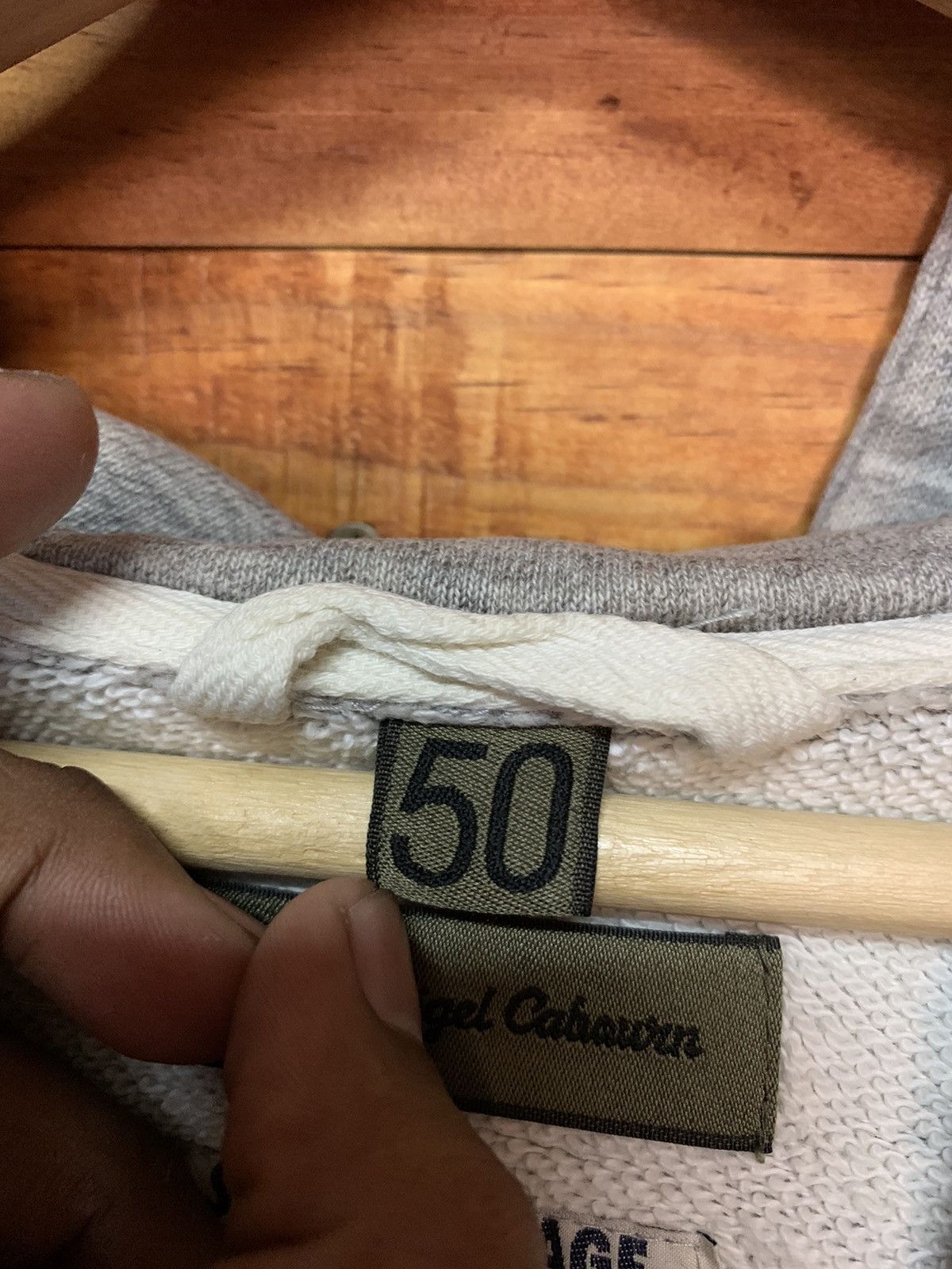 Nigel Cabourn Vintage Nigel Cabourn Zipper Hoodie Made In Japan Size US M / EU 48-50 / 2 - 6 Thumbnail