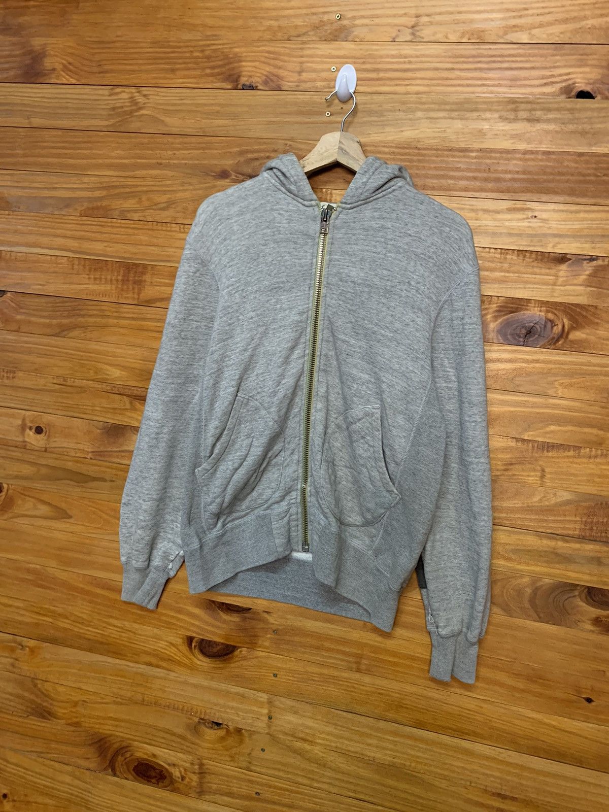 Nigel Cabourn Vintage Nigel Cabourn Zipper Hoodie Made In Japan Size US M / EU 48-50 / 2 - 2 Thumbnail