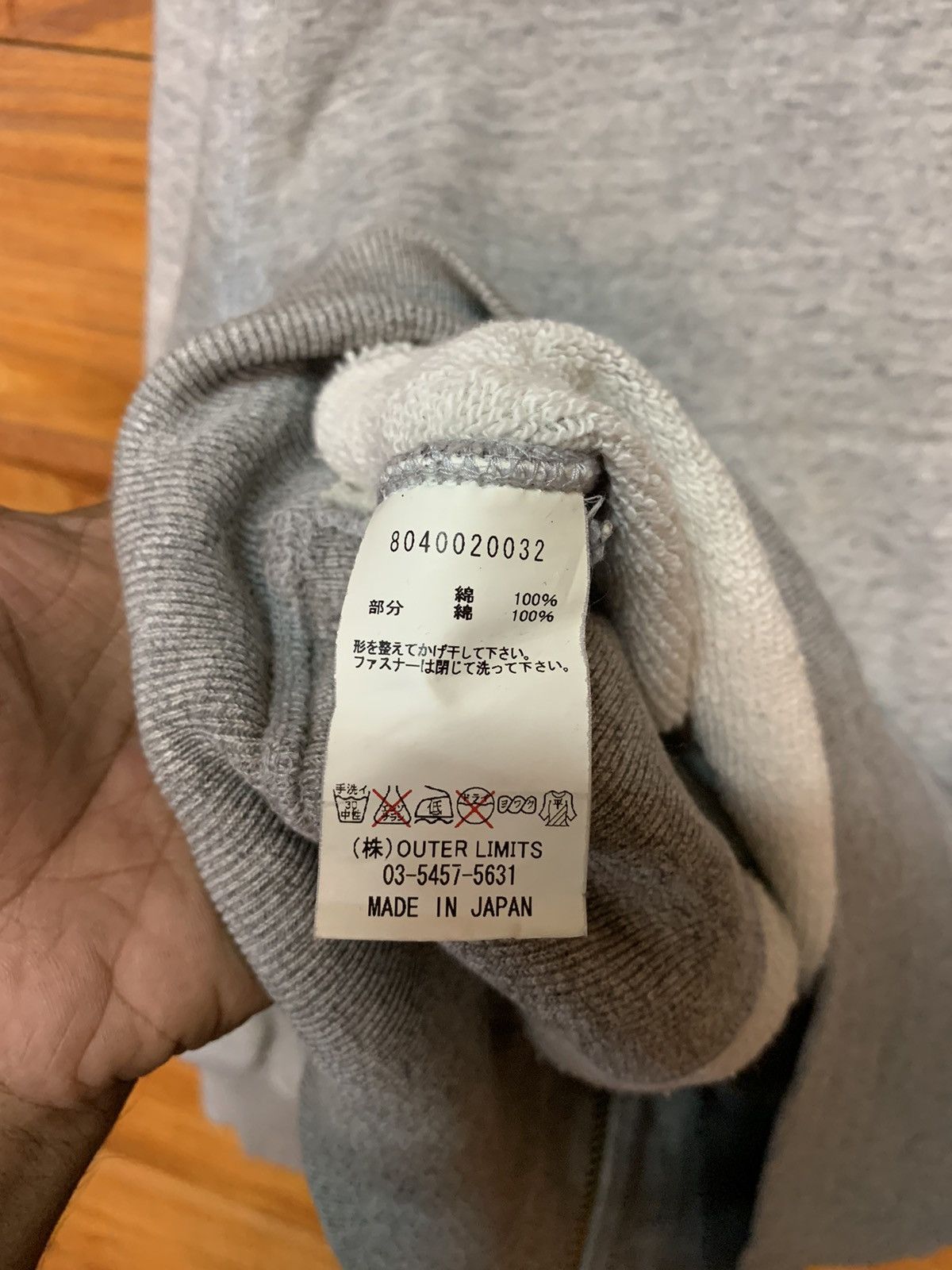 Nigel Cabourn Vintage Nigel Cabourn Zipper Hoodie Made In Japan Size US M / EU 48-50 / 2 - 13 Thumbnail