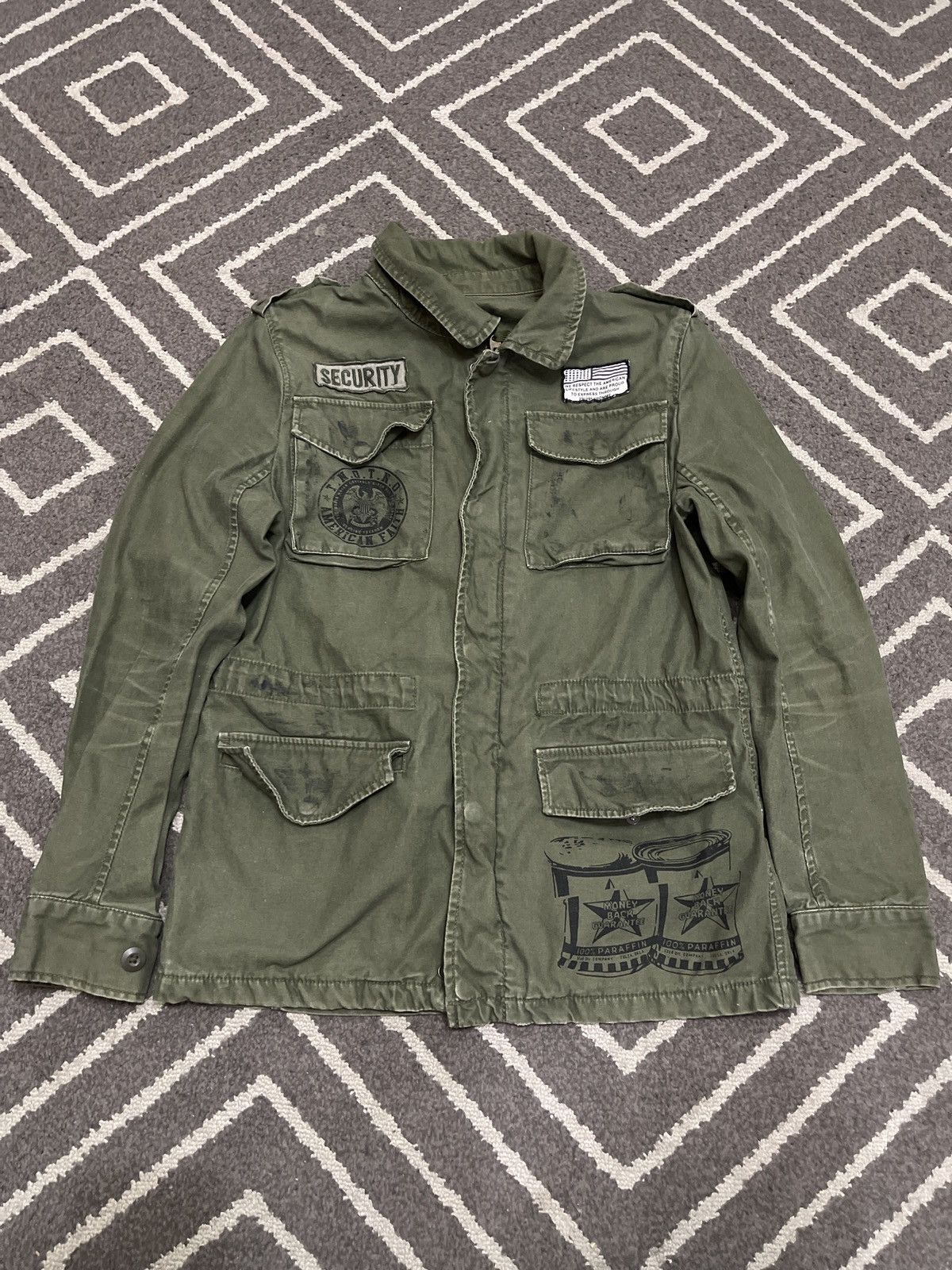 Japanese Brand Japanese Brand 291295 Homme punk amd military style jacket Size US M / EU 48-50 / 2 - 1 Thumbnail