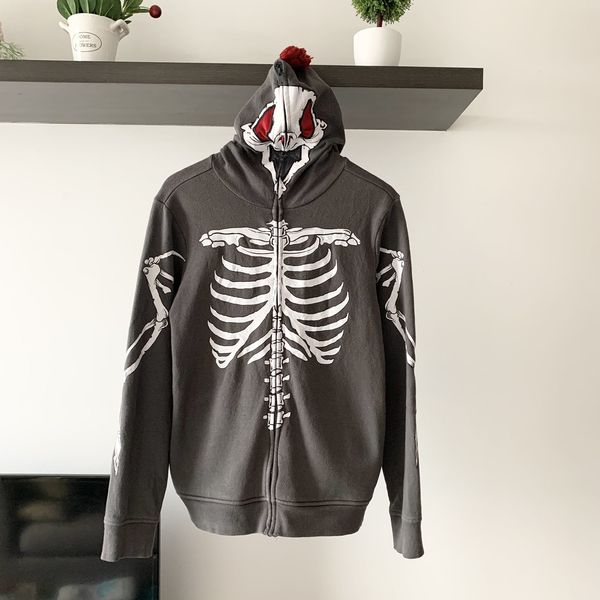 Tony hawk hot sale skeleton hoodie