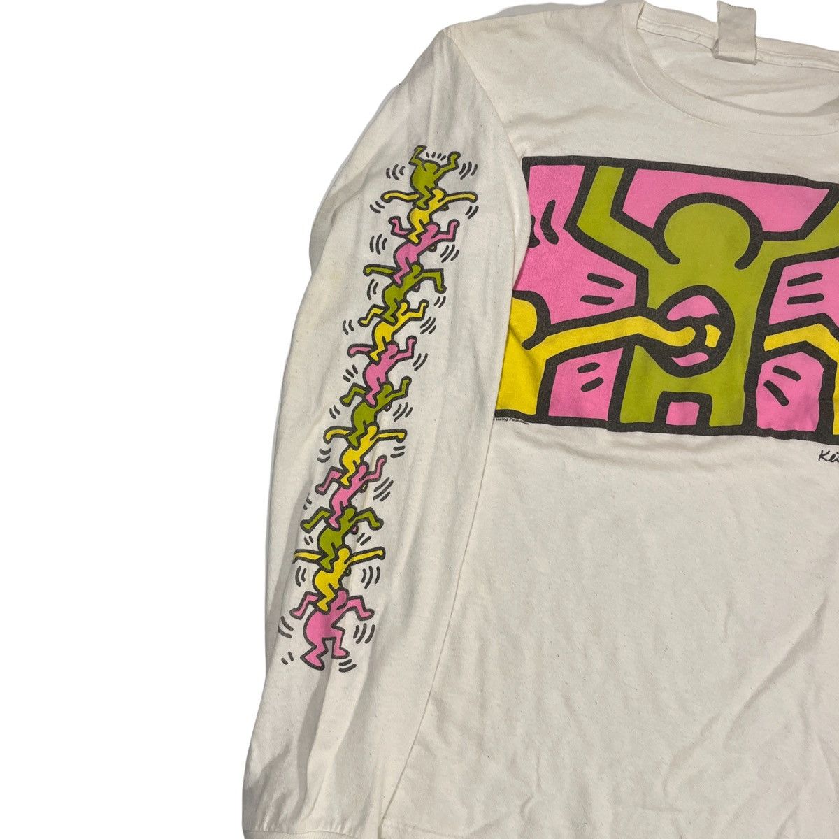 Keith Haring × Vintage Vintage Keith Haring Longsleeve Shirt Size US S / EU 44-46 / 1 - 3 Thumbnail
