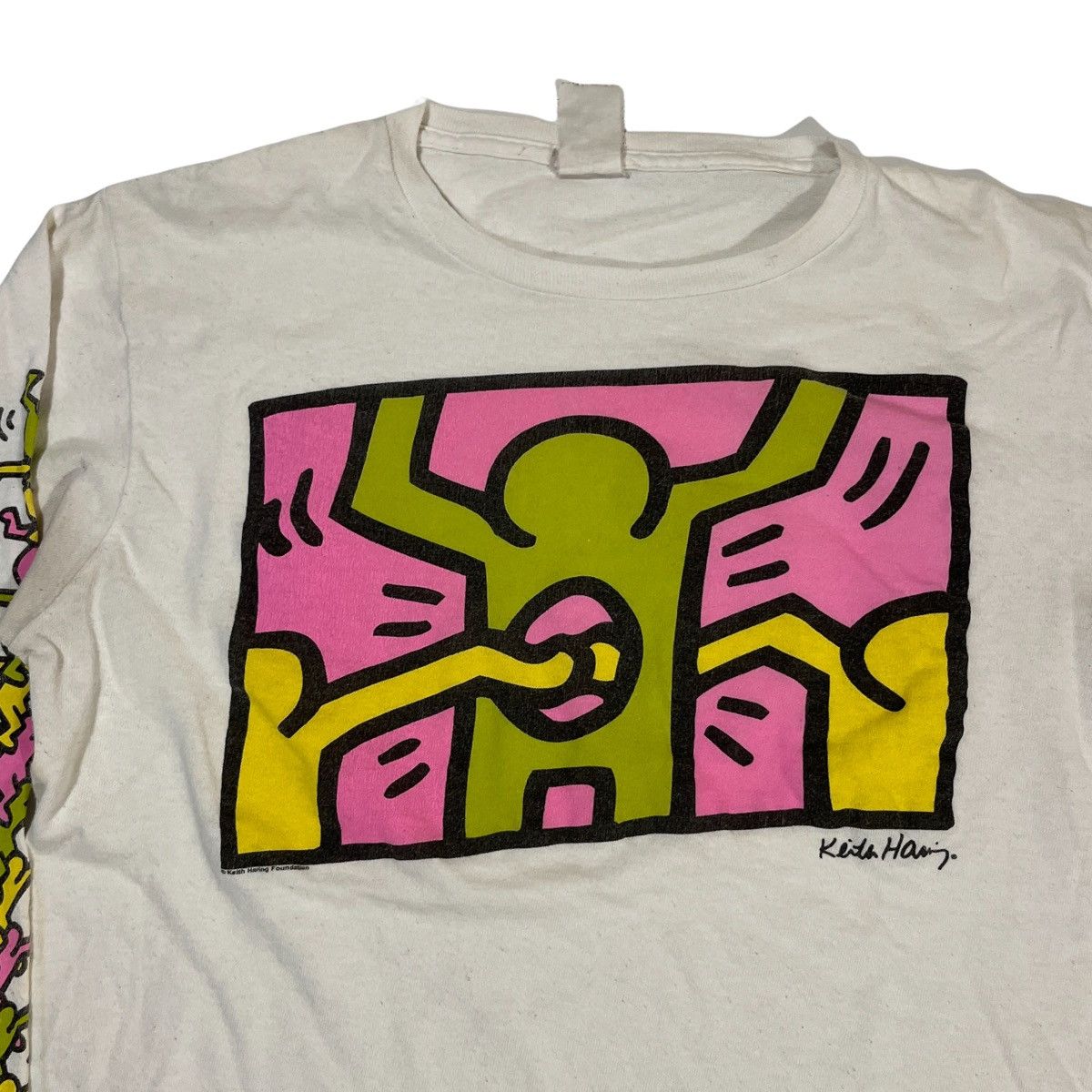 Keith Haring × Vintage Vintage Keith Haring Longsleeve Shirt Size US S / EU 44-46 / 1 - 2 Thumbnail