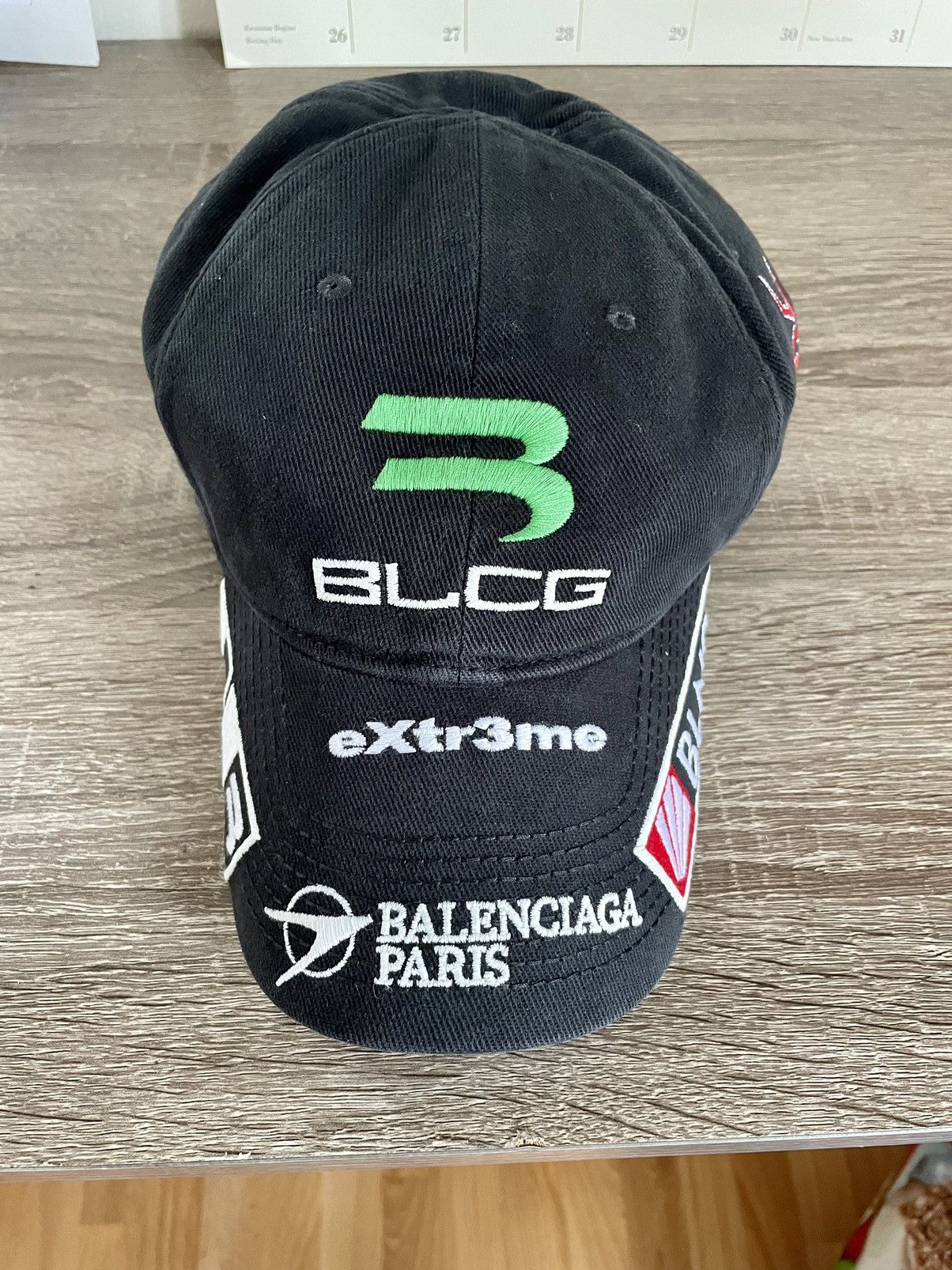 BALENCIAGA バレンシアガ Hat Gamer Embroidered