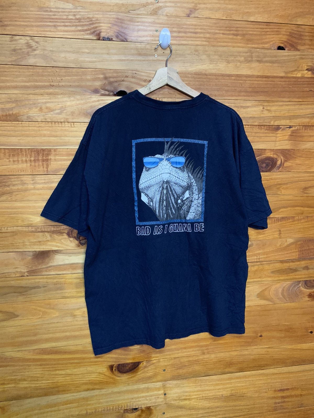 Rap Tees Vintage Y2K Iguana Bad As I Guana Be Size US XL / EU 56 / 4 - 3 Thumbnail