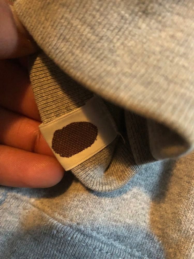 Bape Bape Full Zip Grey Hoodie Size US XL / EU 56 / 4 - 12 Thumbnail