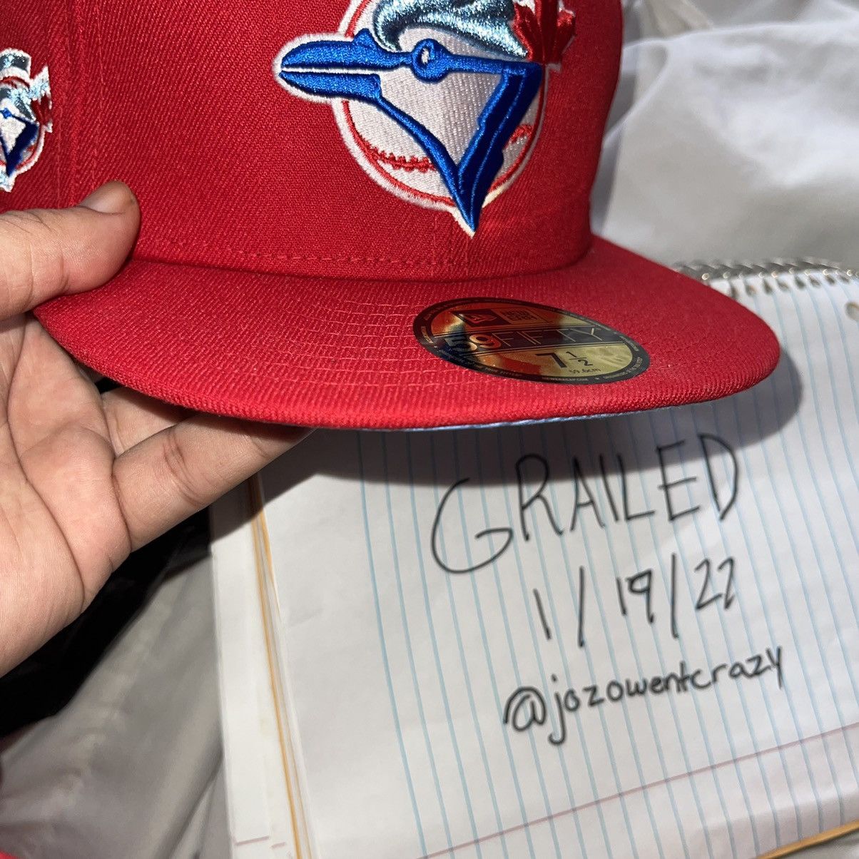 MLB × New Era Toronto Blue Jays 20th Anniversary 7 1/2 Size ONE SIZE - 5 Thumbnail