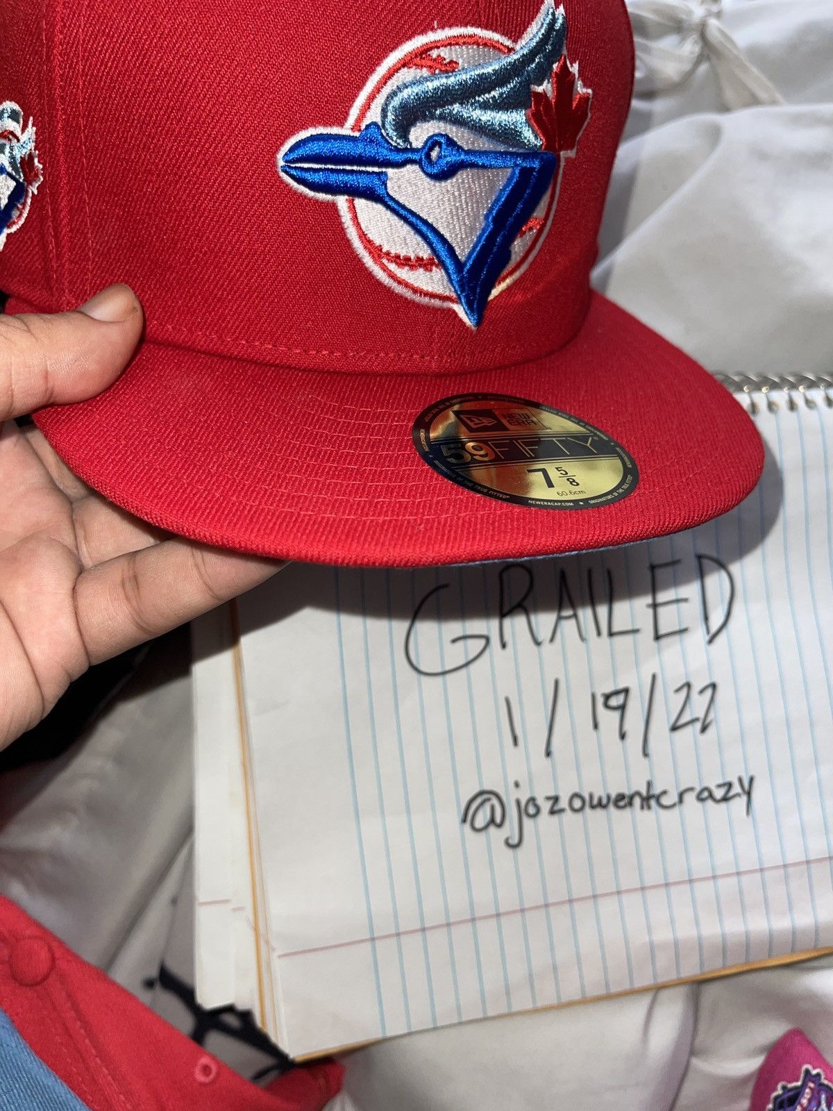 MLB × New Era Toronto Blue Jays 20th Anniversary 7 5/8 Size ONE SIZE - 5 Thumbnail